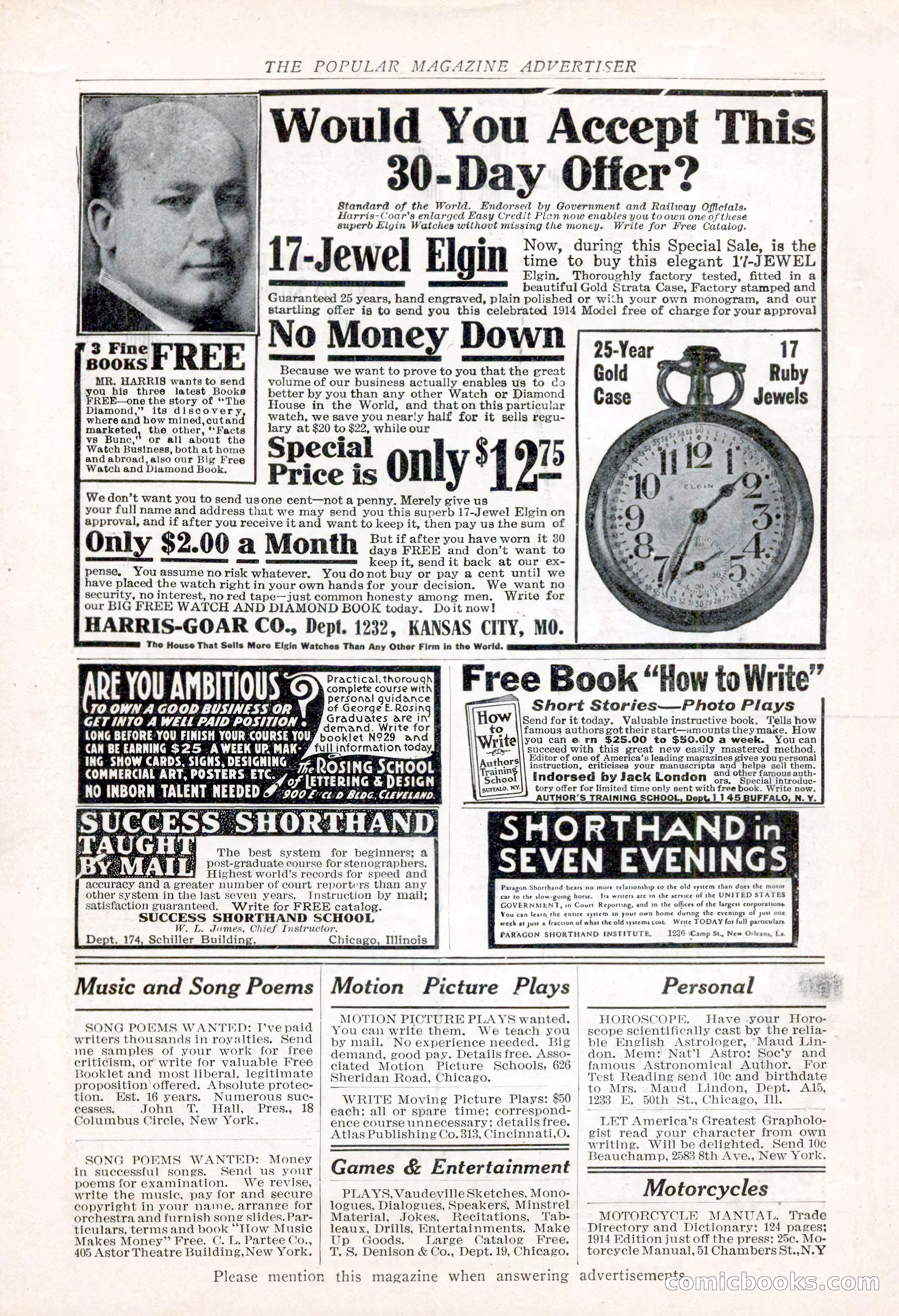 The Popular Magazine, Vol. 32, No. 2 — page 6 of 262