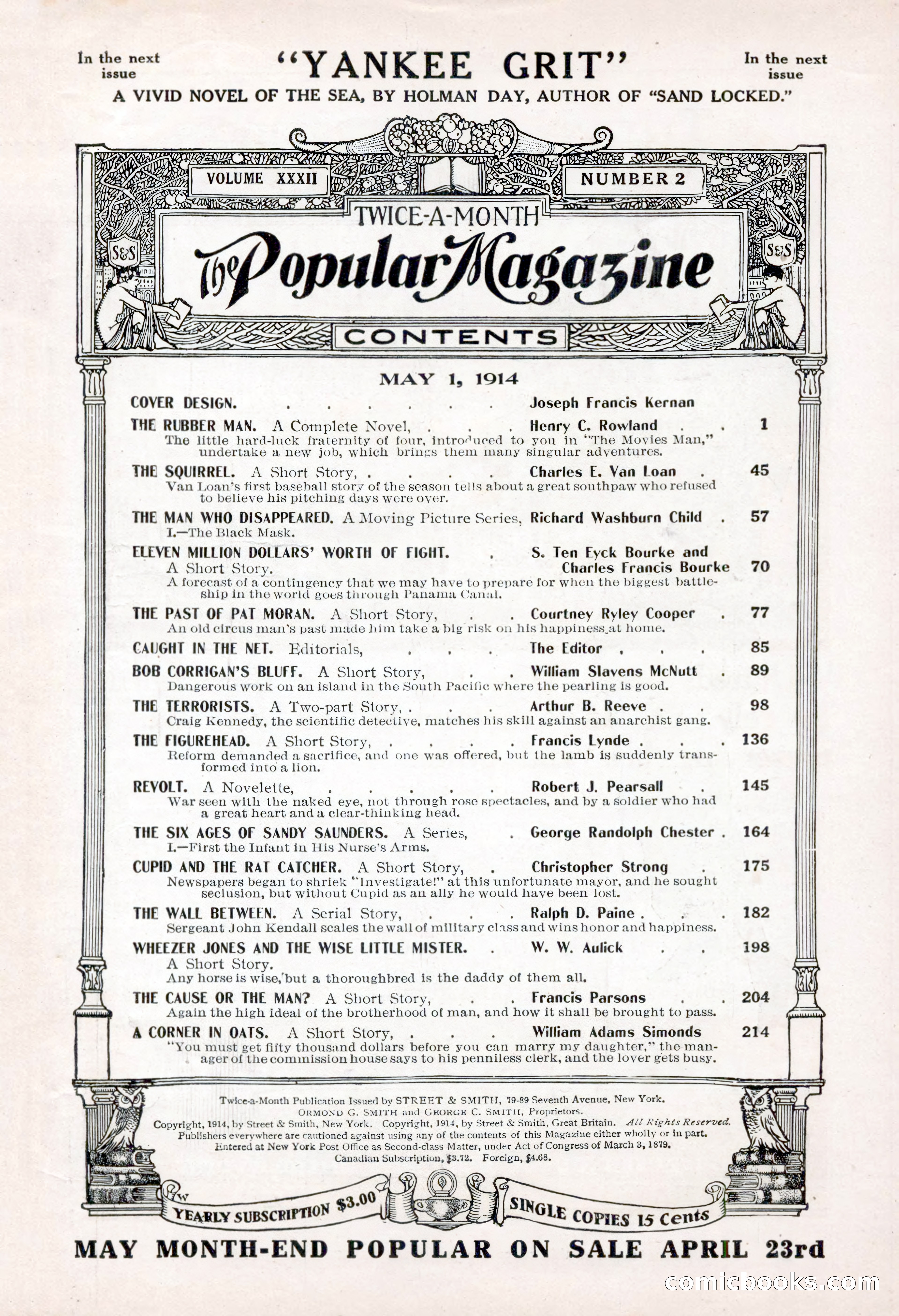 The Popular Magazine, Vol. 32, No. 2 — page 9 of 262