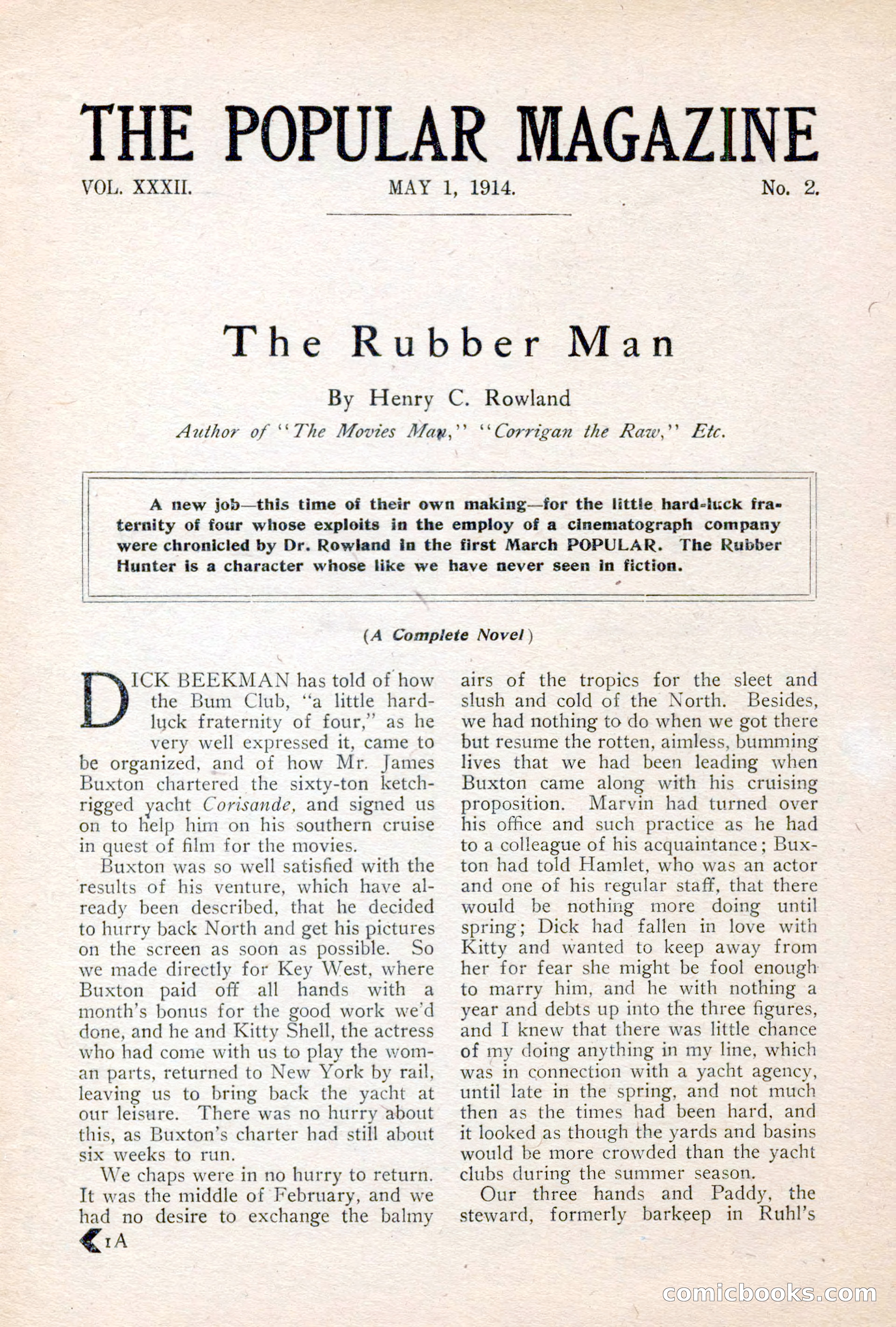 The Popular Magazine, Vol. 32, No. 2 — page 11 of 262