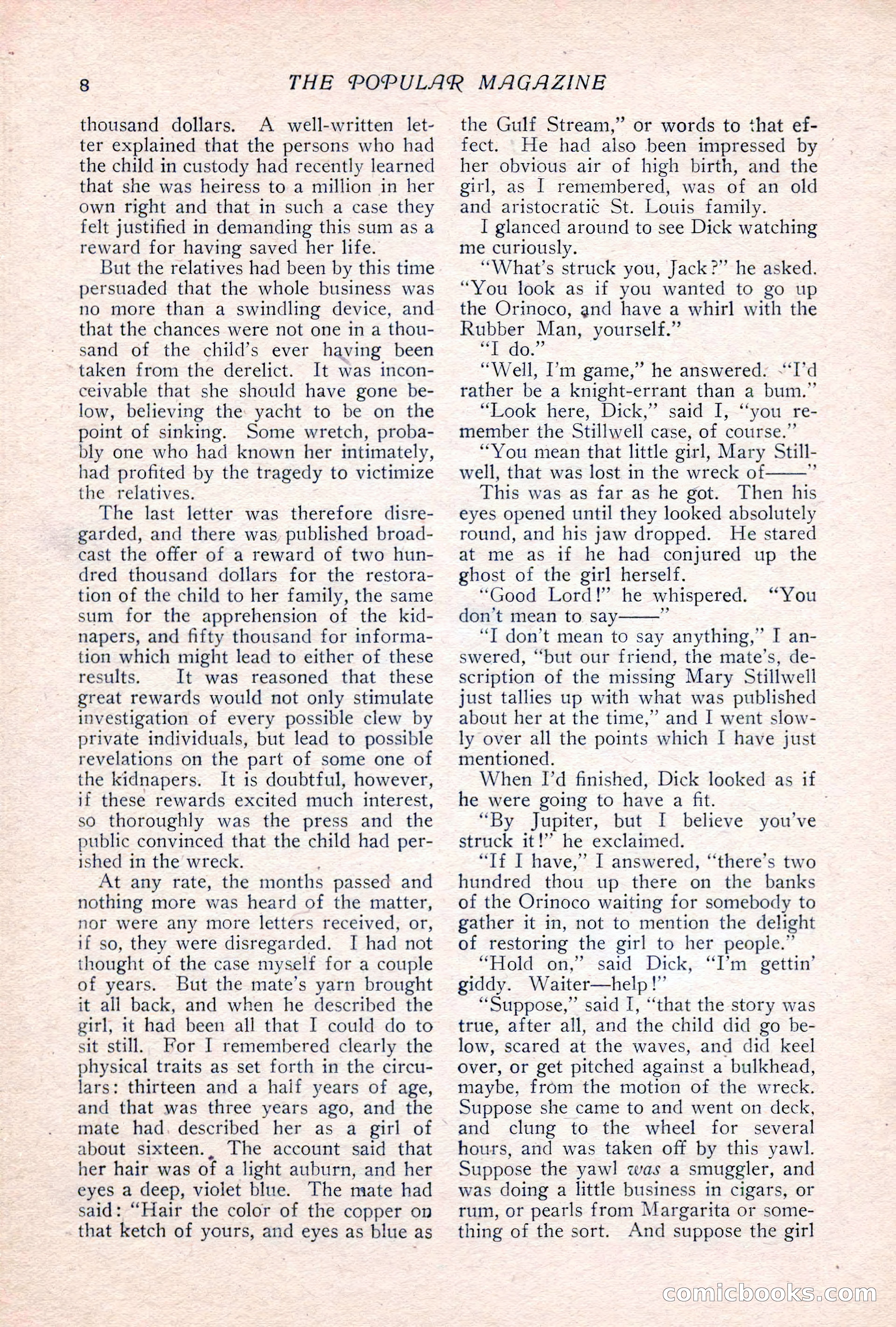 The Popular Magazine, Vol. 32, No. 2 — page 18 of 262