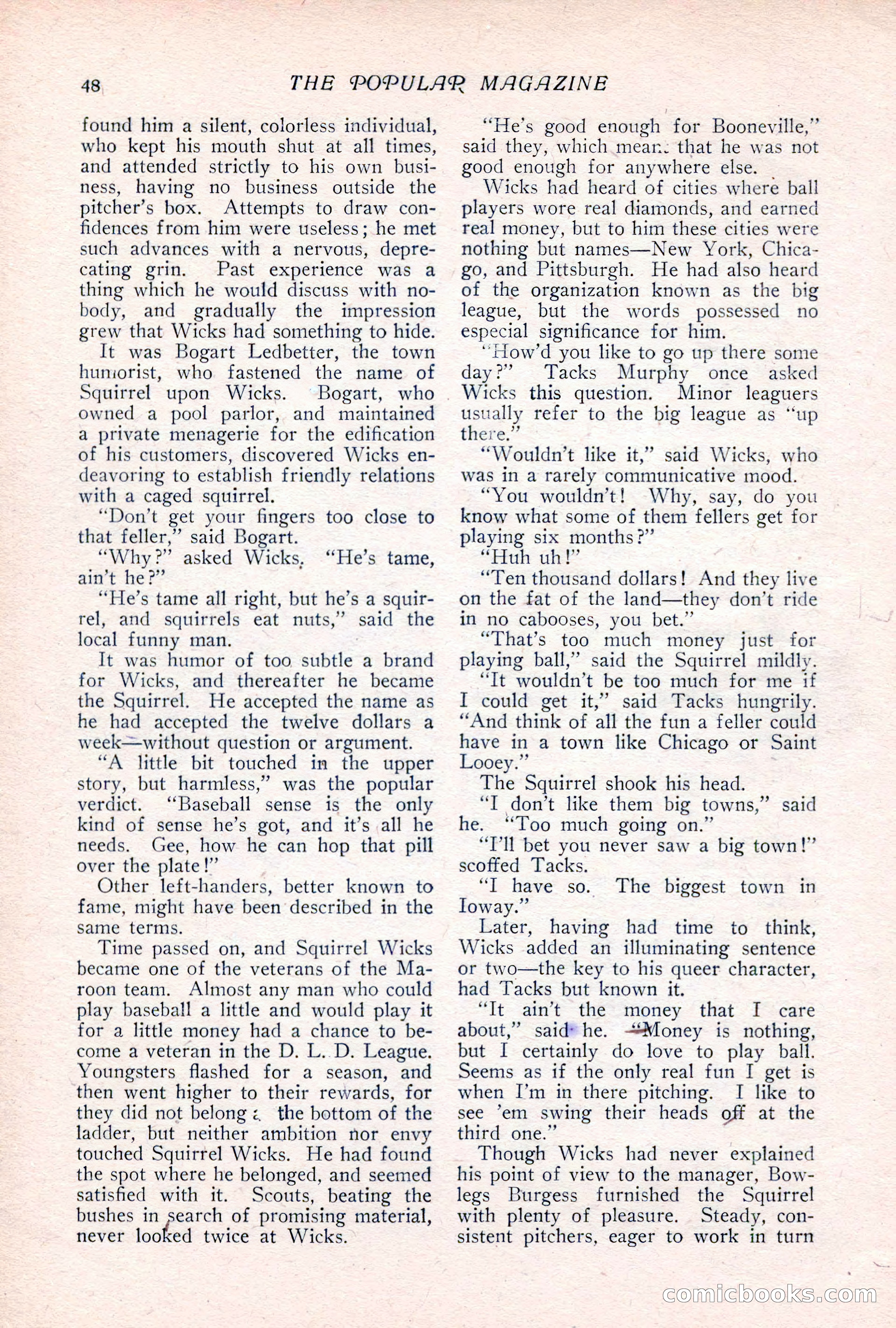 The Popular Magazine, Vol. 32, No. 2 — page 58 of 262