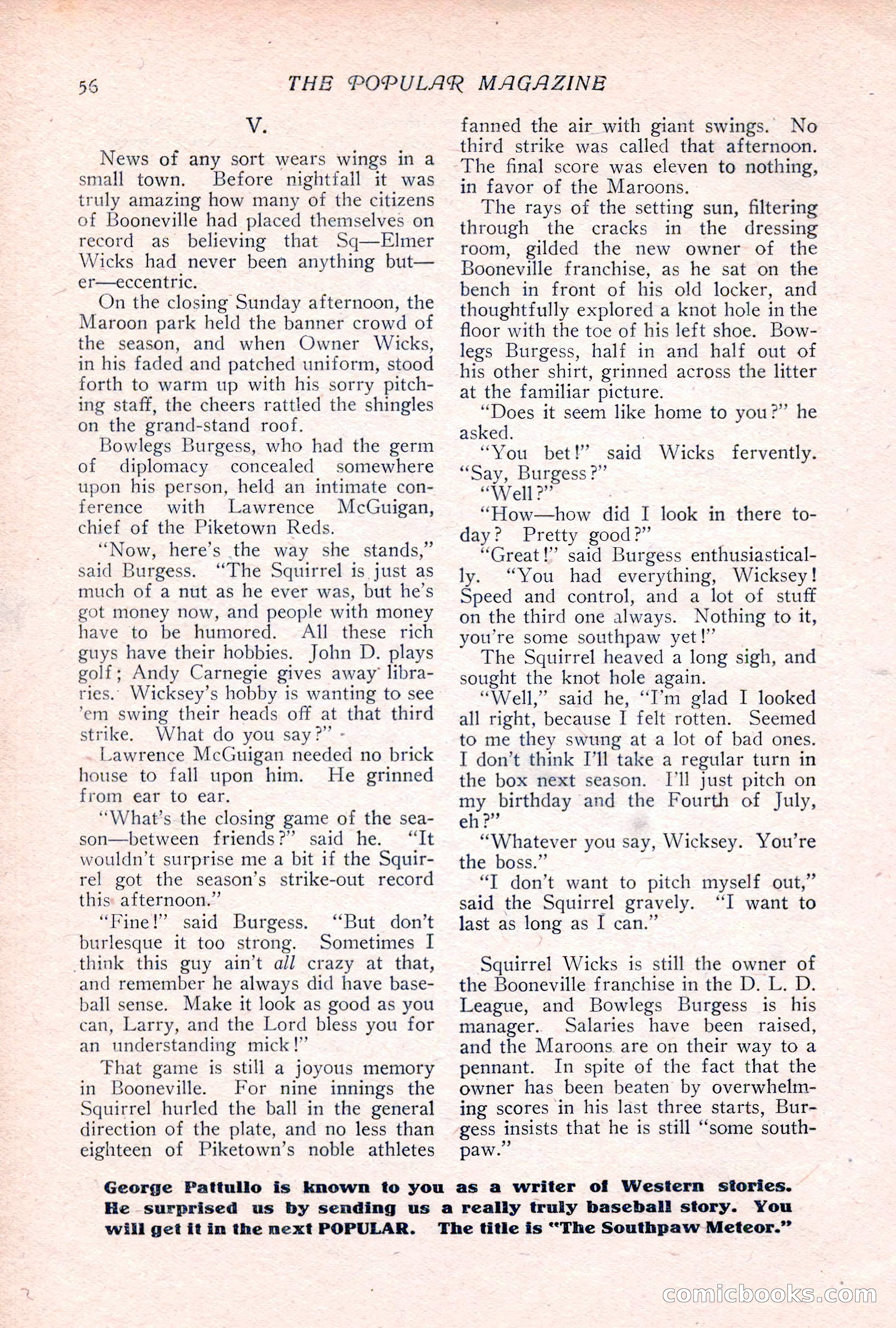 The Popular Magazine, Vol. 32, No. 2 — page 66 of 262