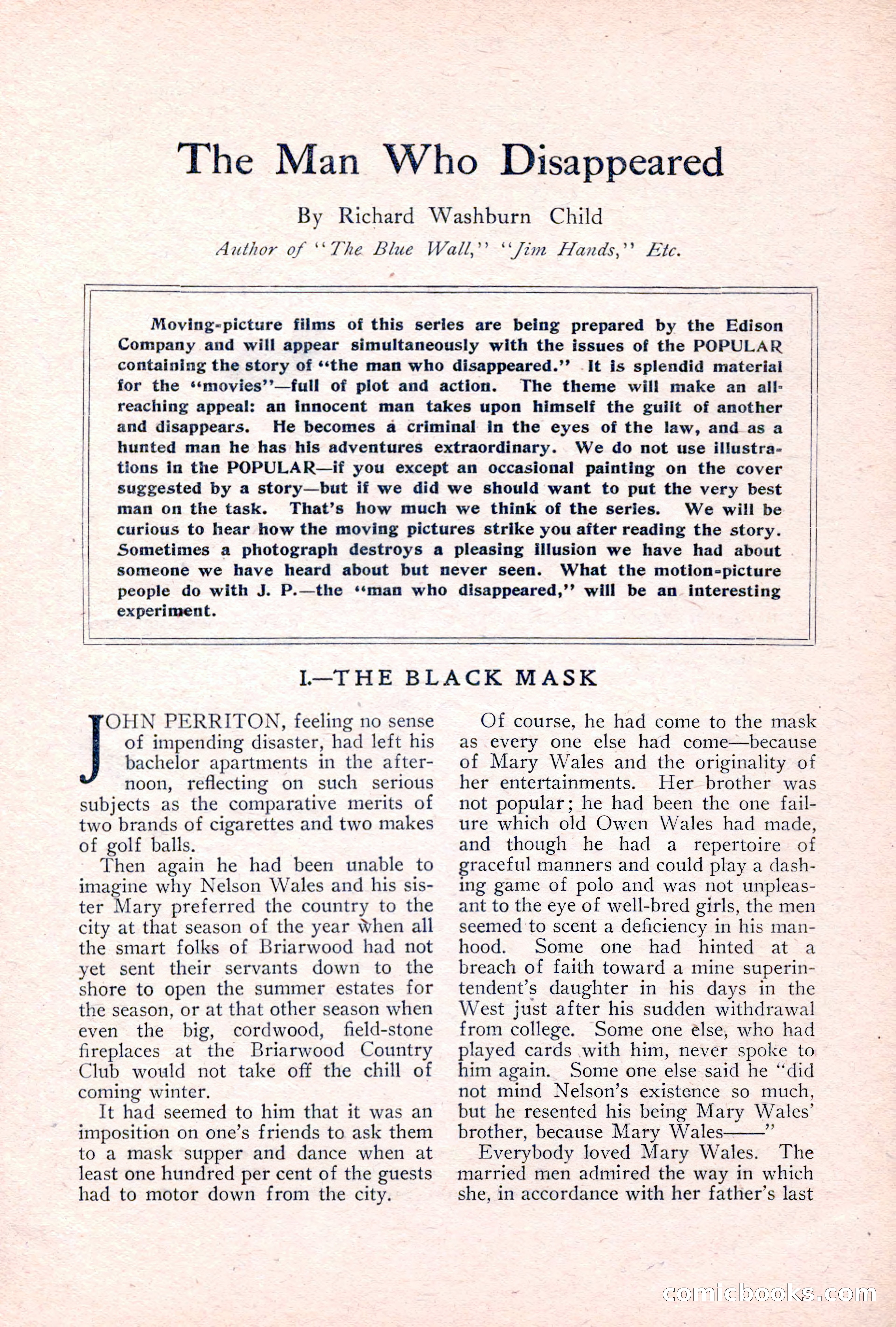 The Popular Magazine, Vol. 32, No. 2 — page 67 of 262