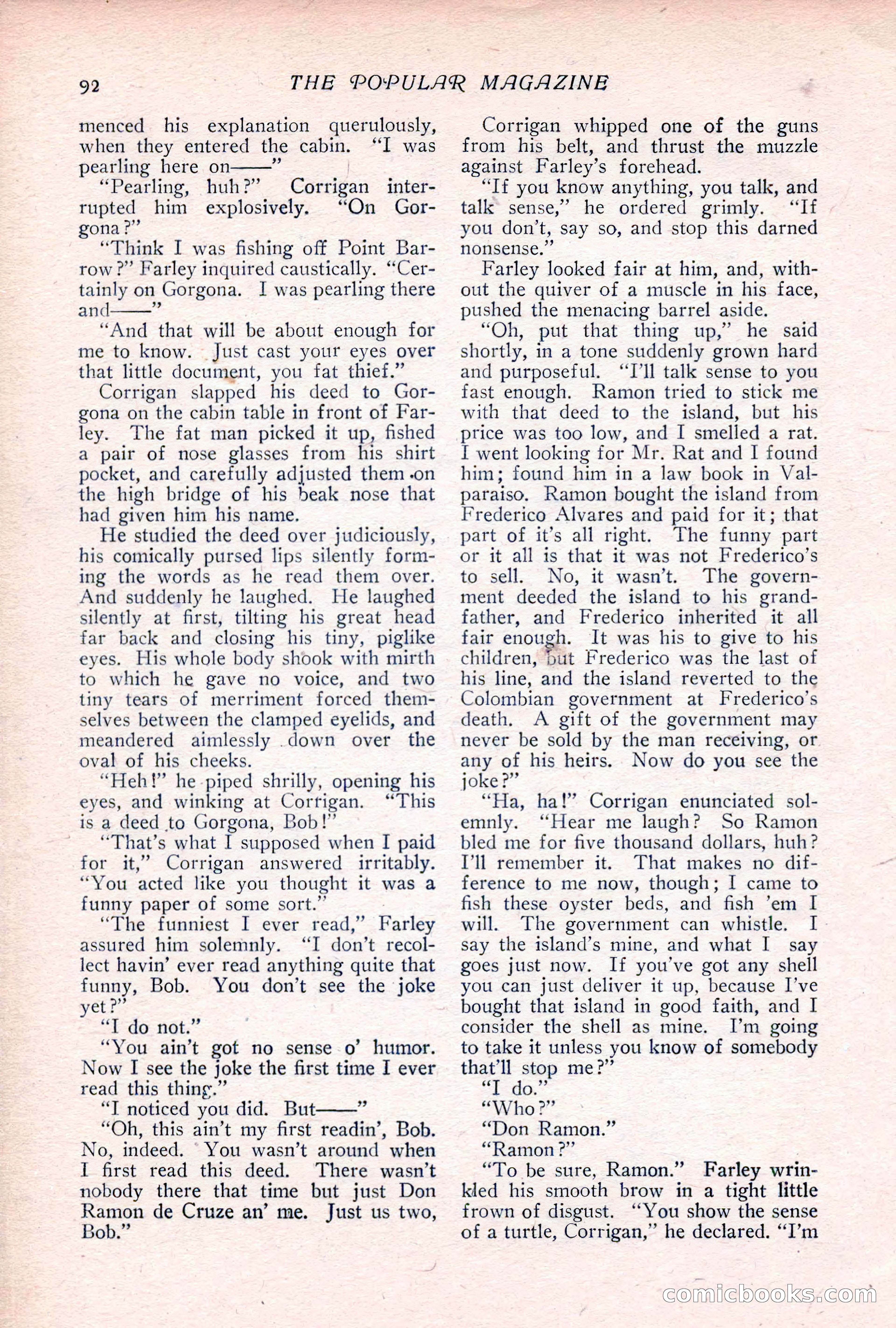 The Popular Magazine, Vol. 32, No. 2 — page 102 of 262