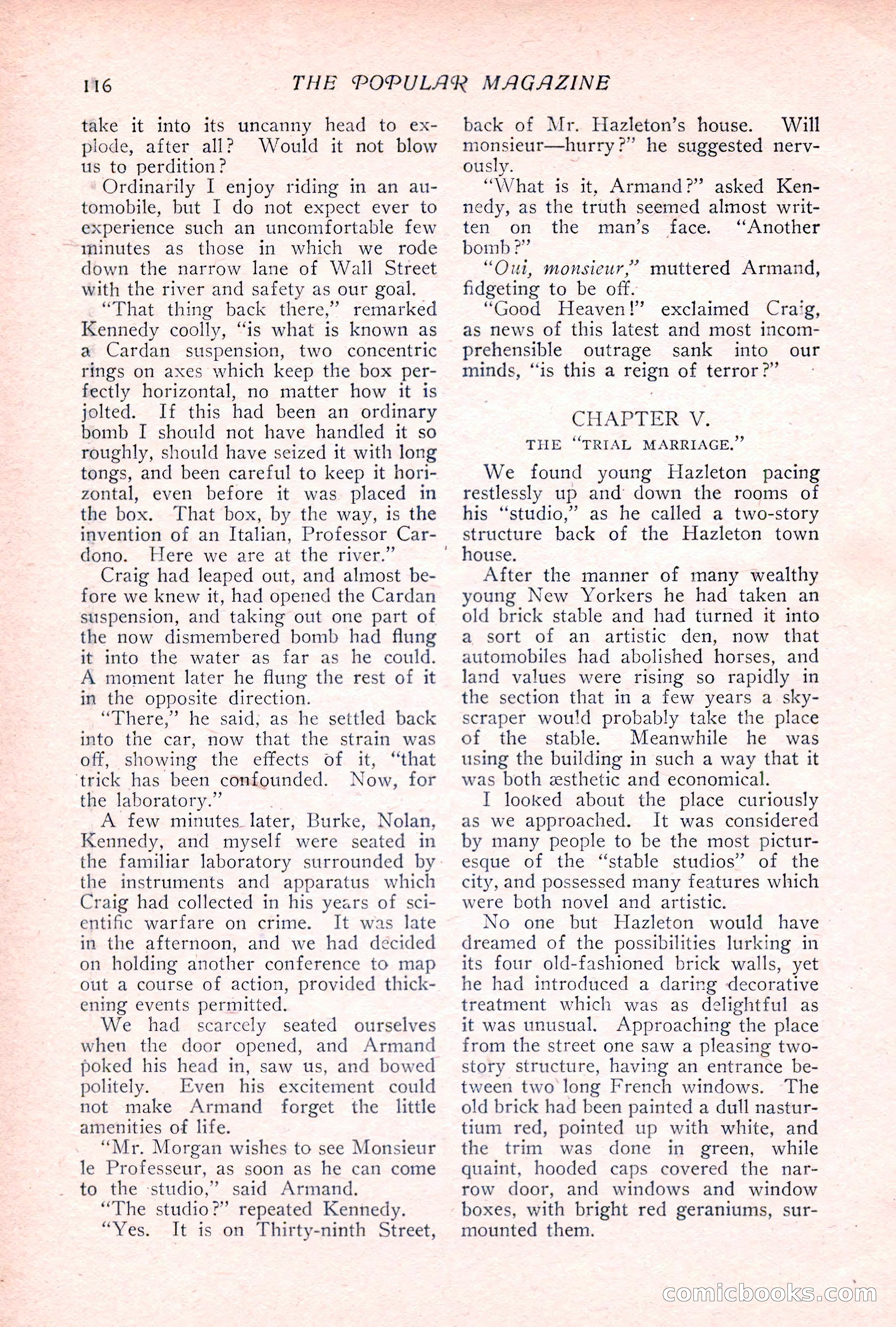The Popular Magazine, Vol. 32, No. 2 — page 126 of 262