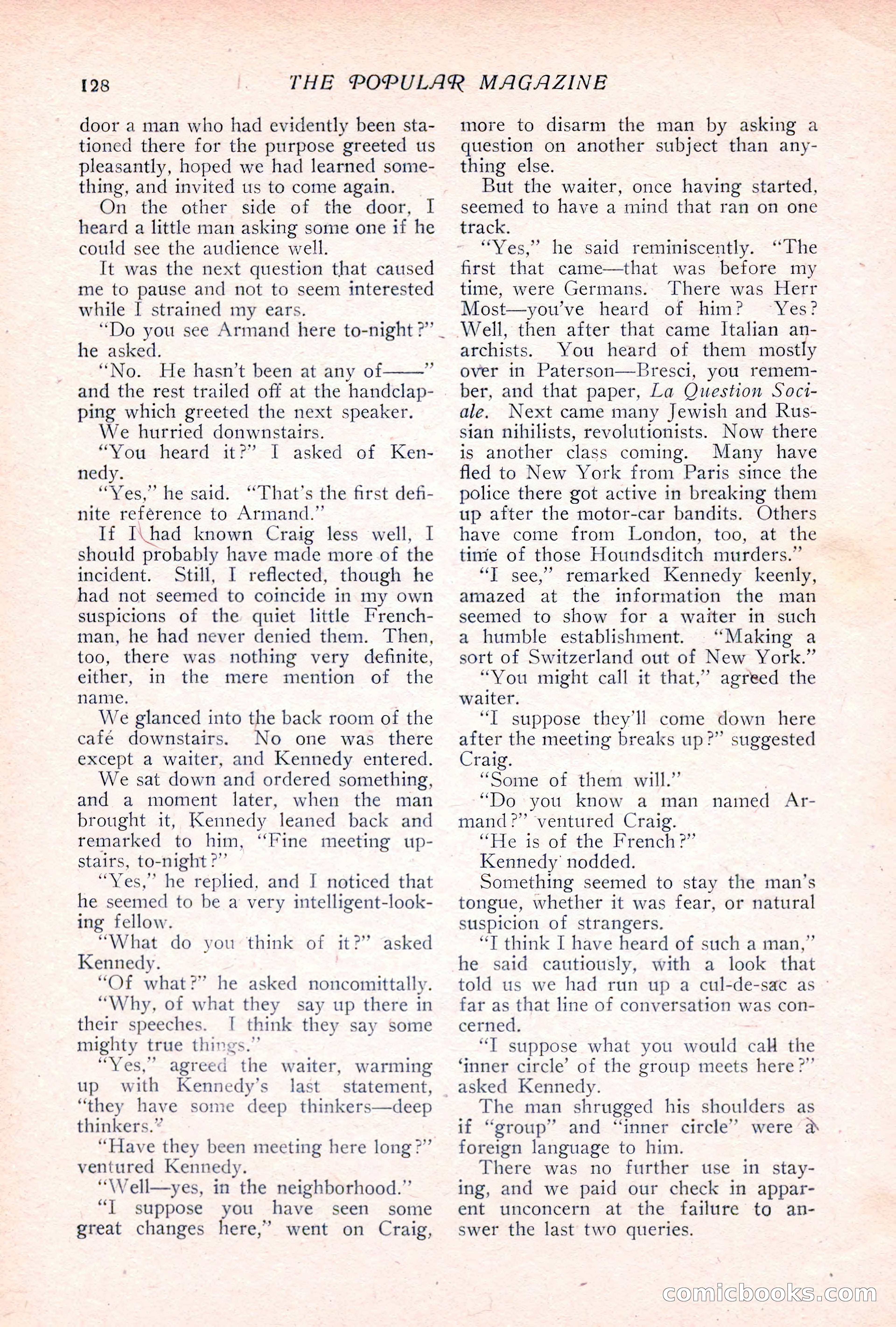 The Popular Magazine, Vol. 32, No. 2 — page 138 of 262