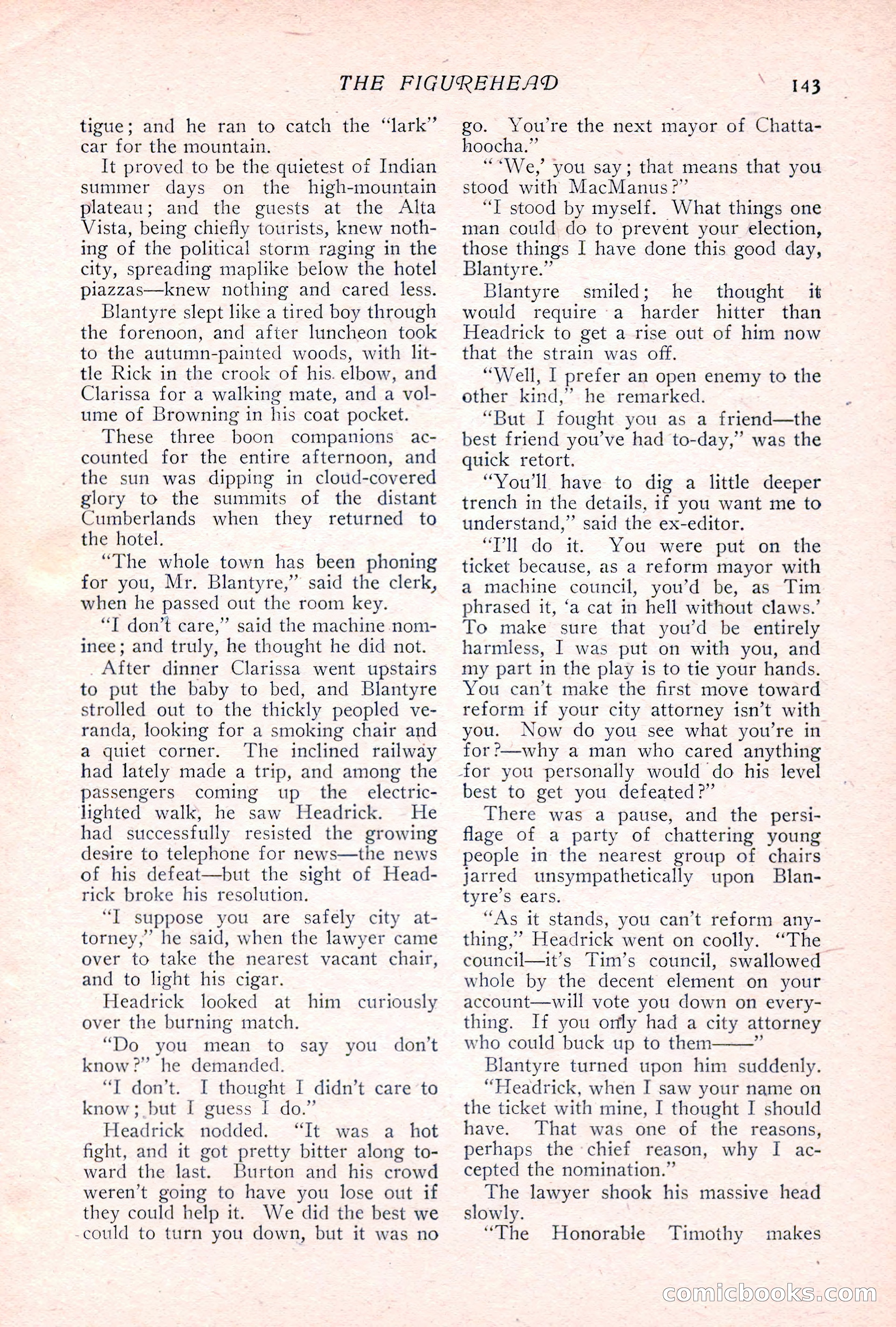 The Popular Magazine, Vol. 32, No. 2 — page 153 of 262