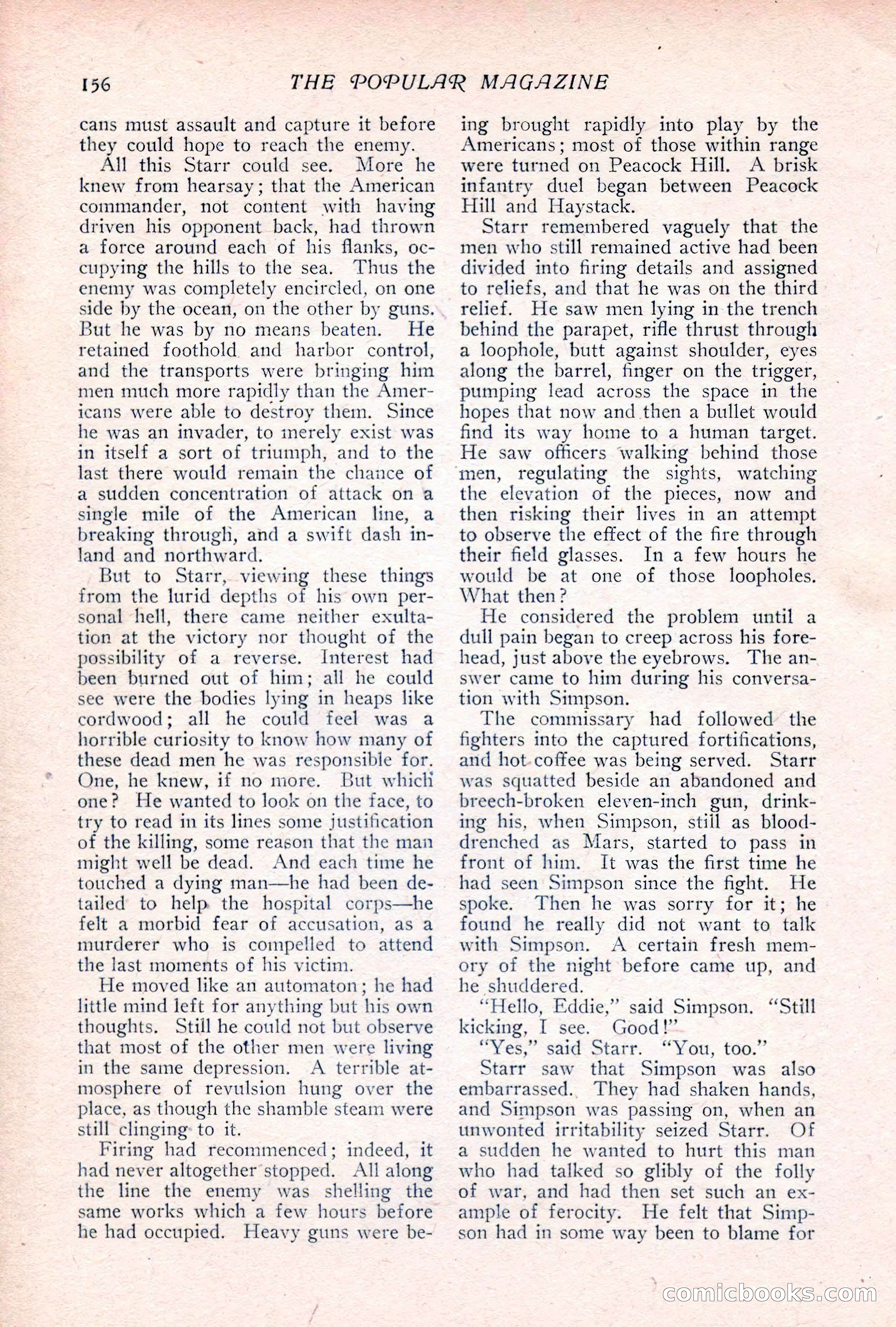 The Popular Magazine, Vol. 32, No. 2 — page 166 of 262