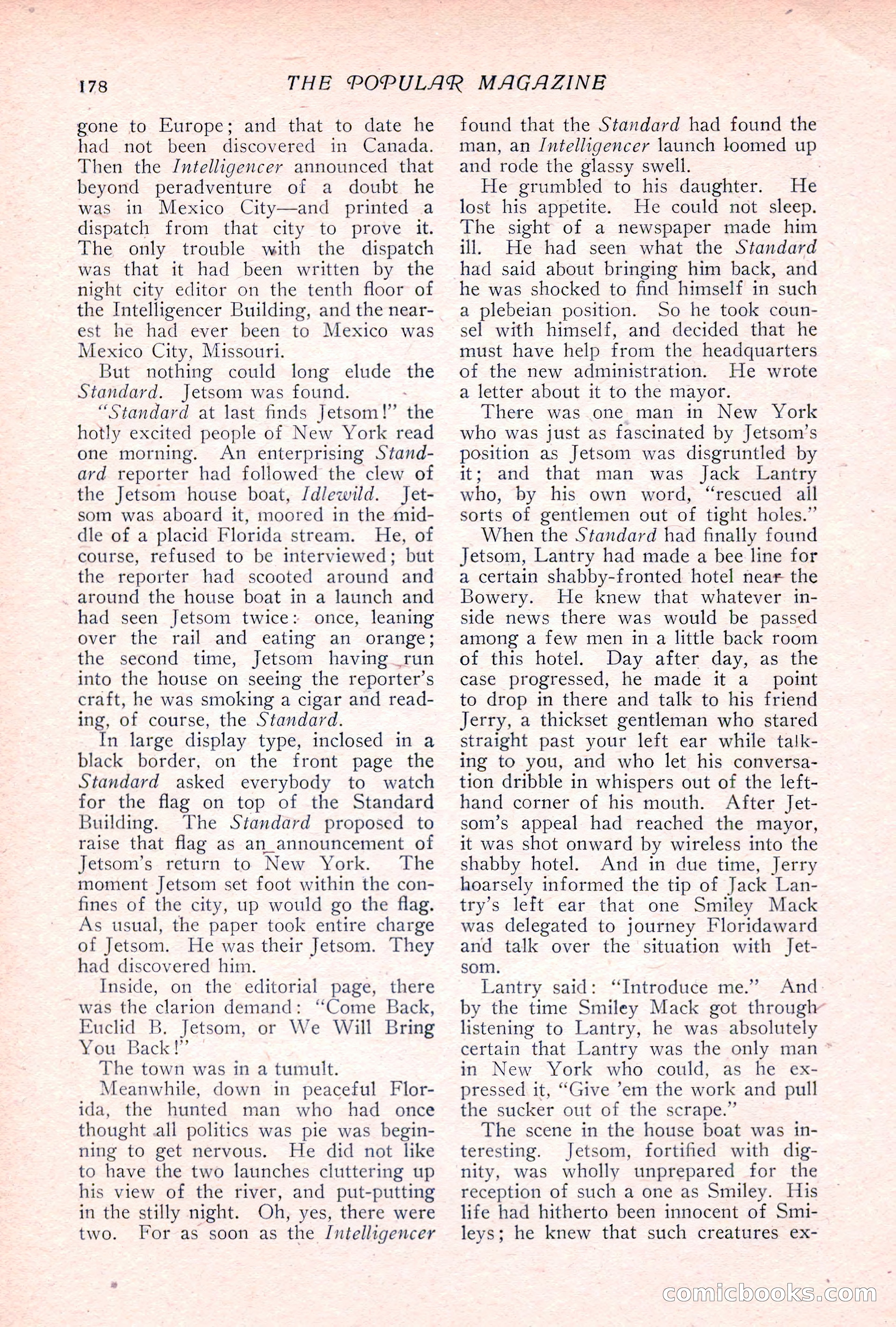 The Popular Magazine, Vol. 32, No. 2 — page 188 of 262