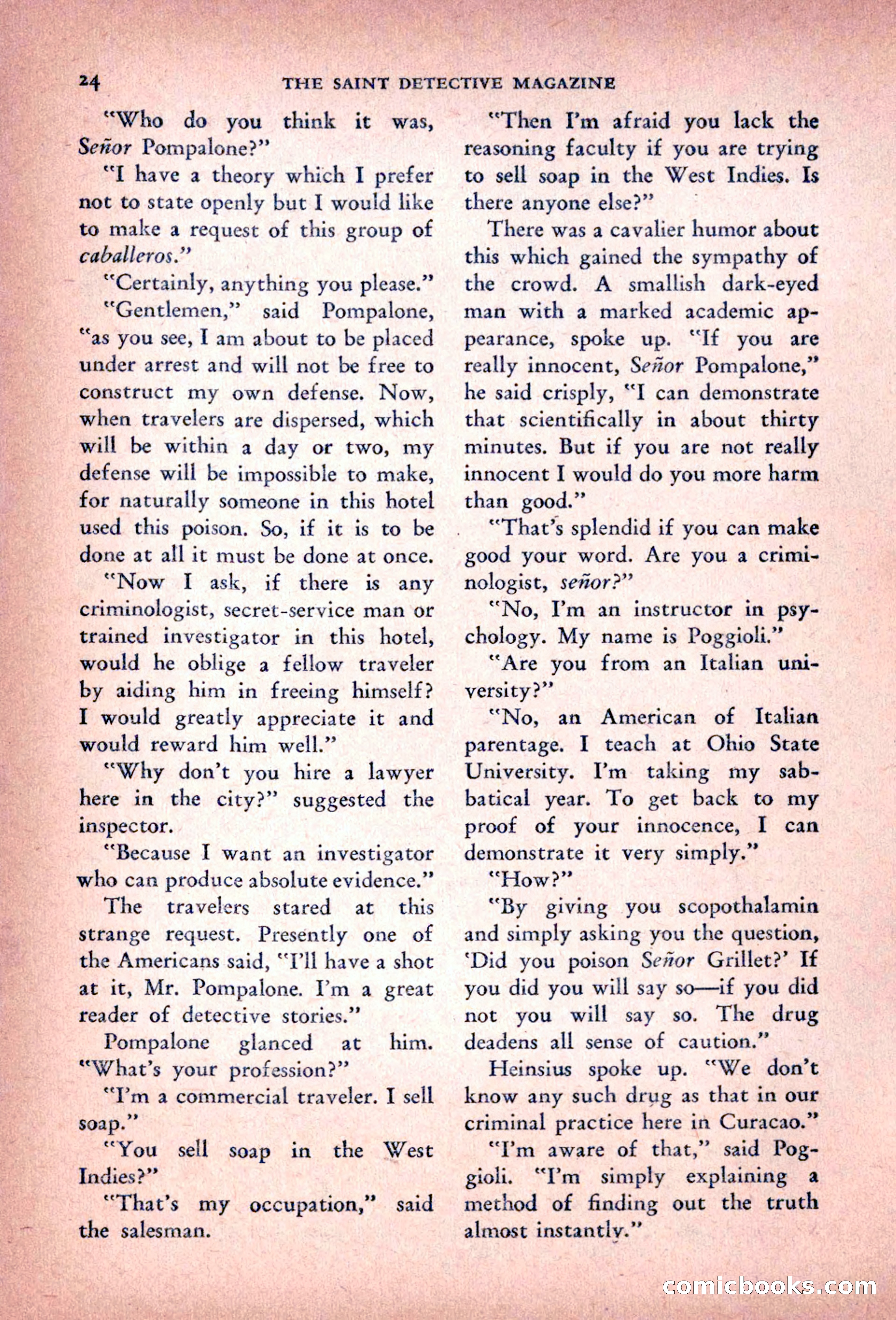 The Saint Detective Magazine — page 26 of 196