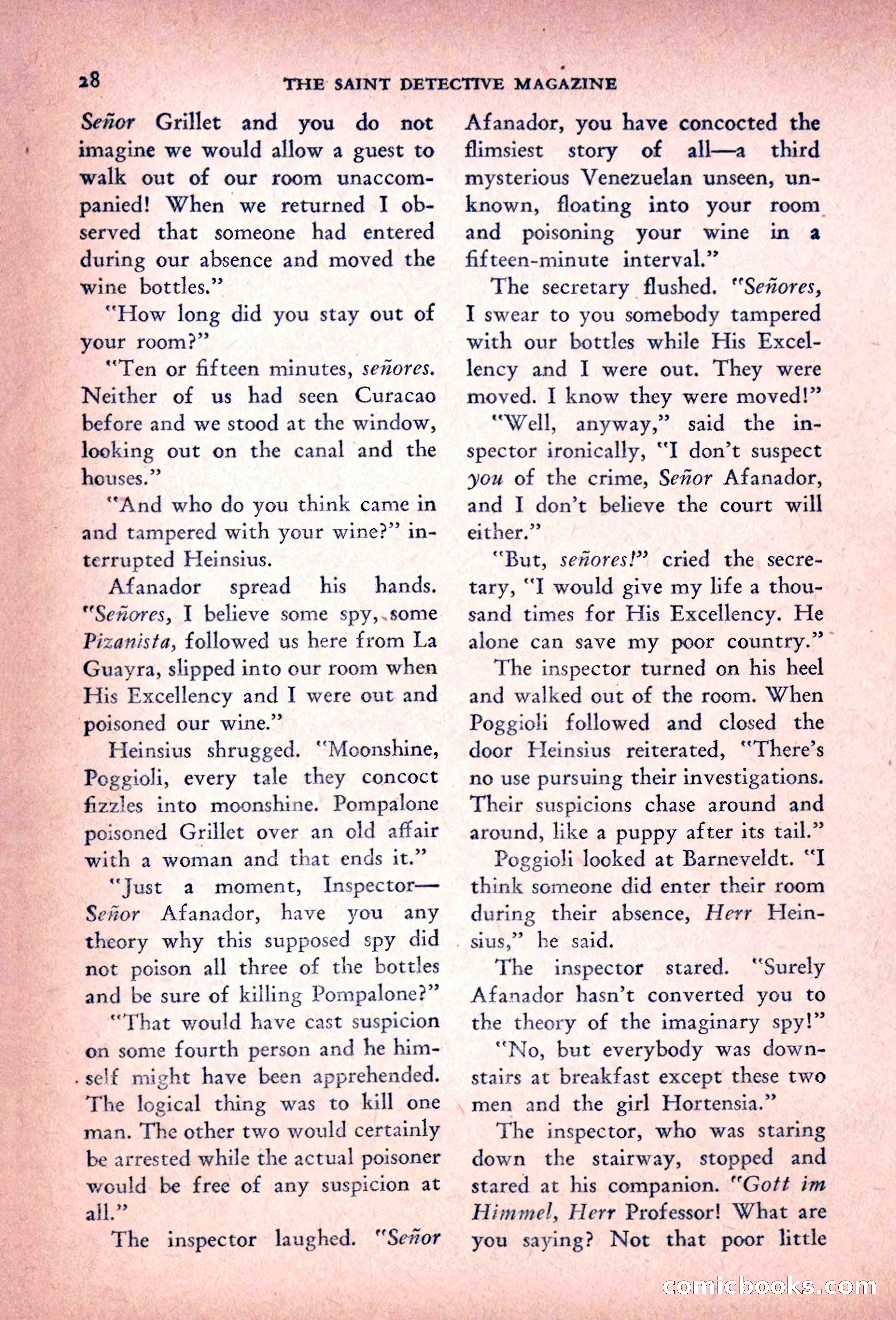 The Saint Detective Magazine — page 30 of 196