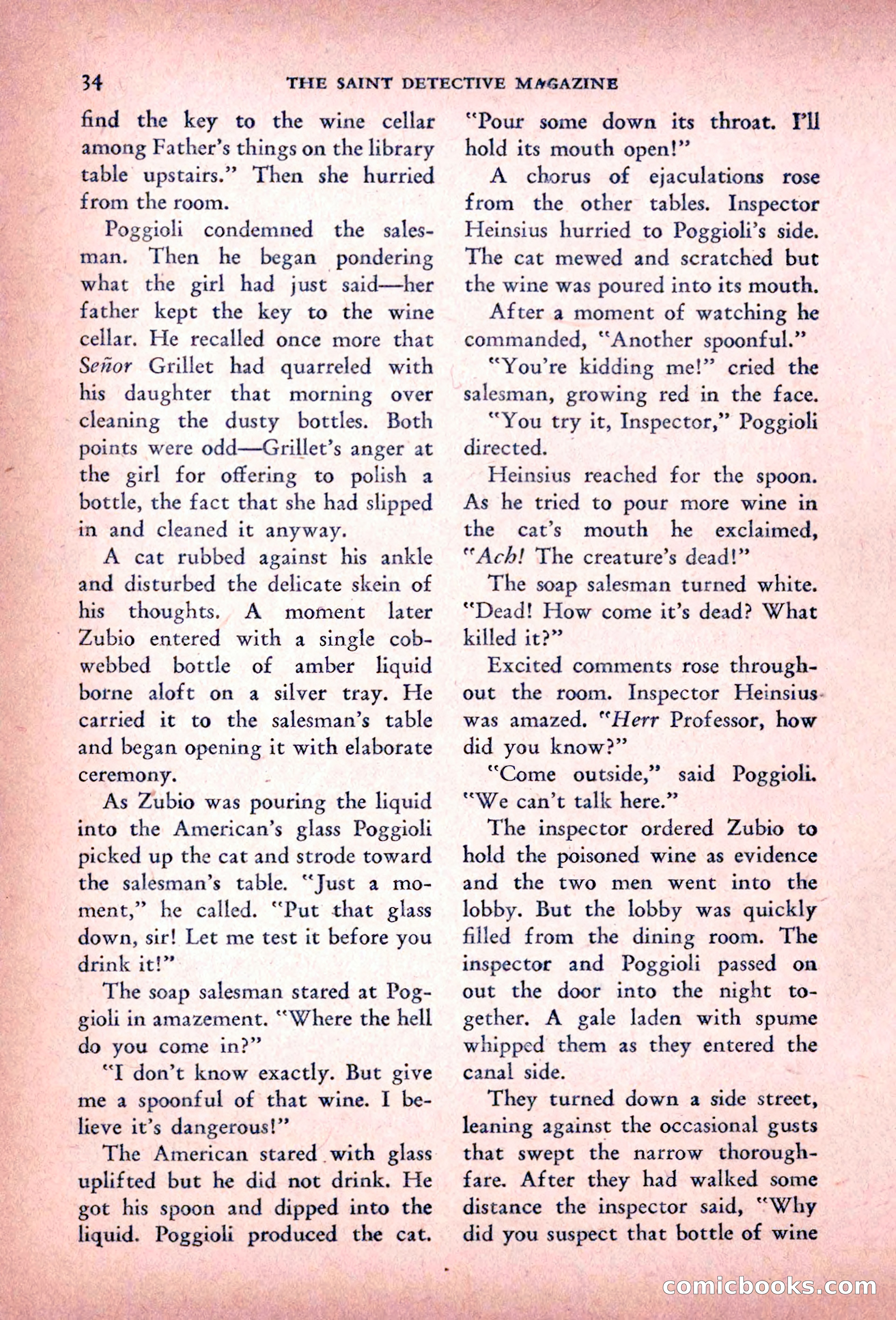 The Saint Detective Magazine — page 36 of 196
