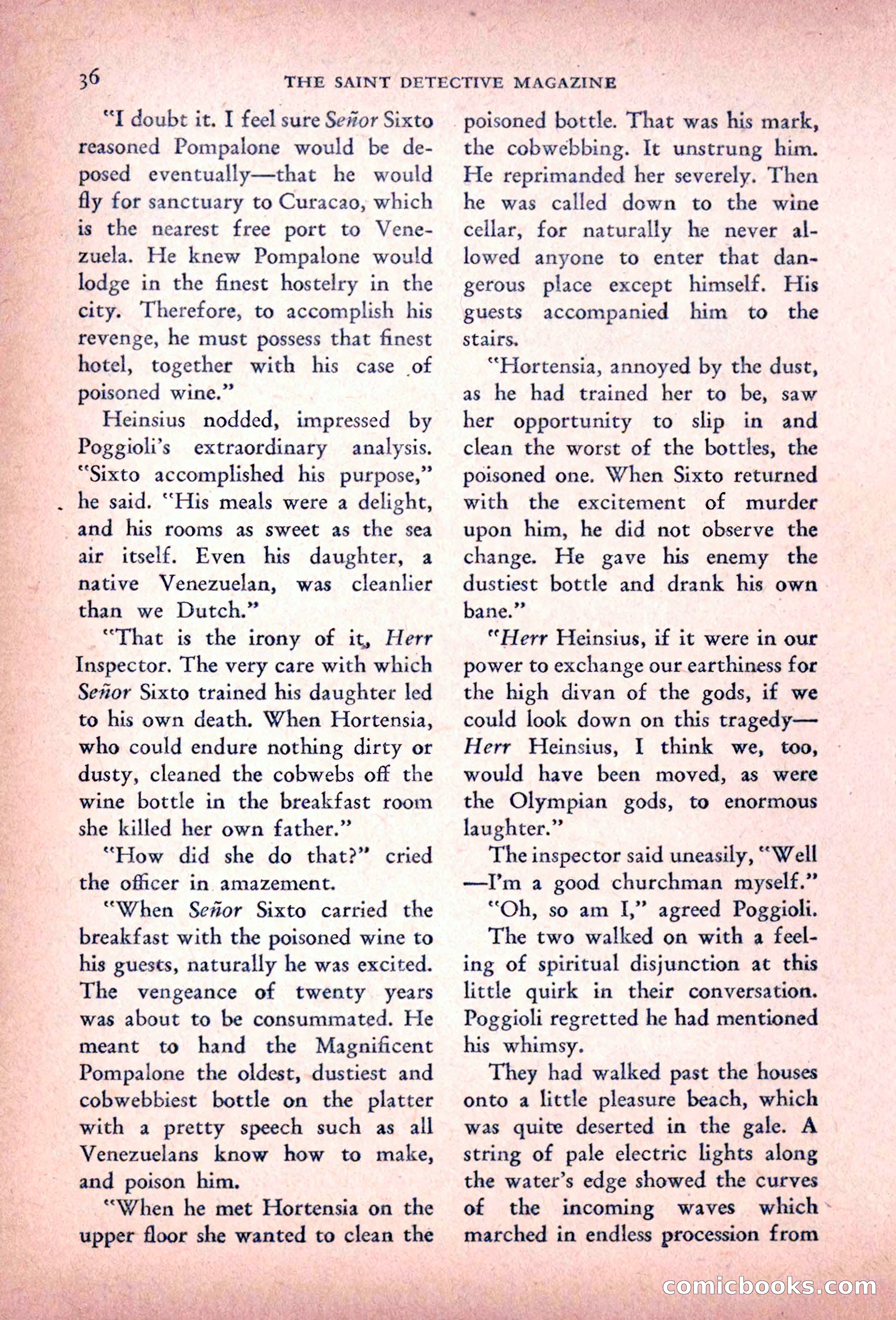 The Saint Detective Magazine — page 38 of 196