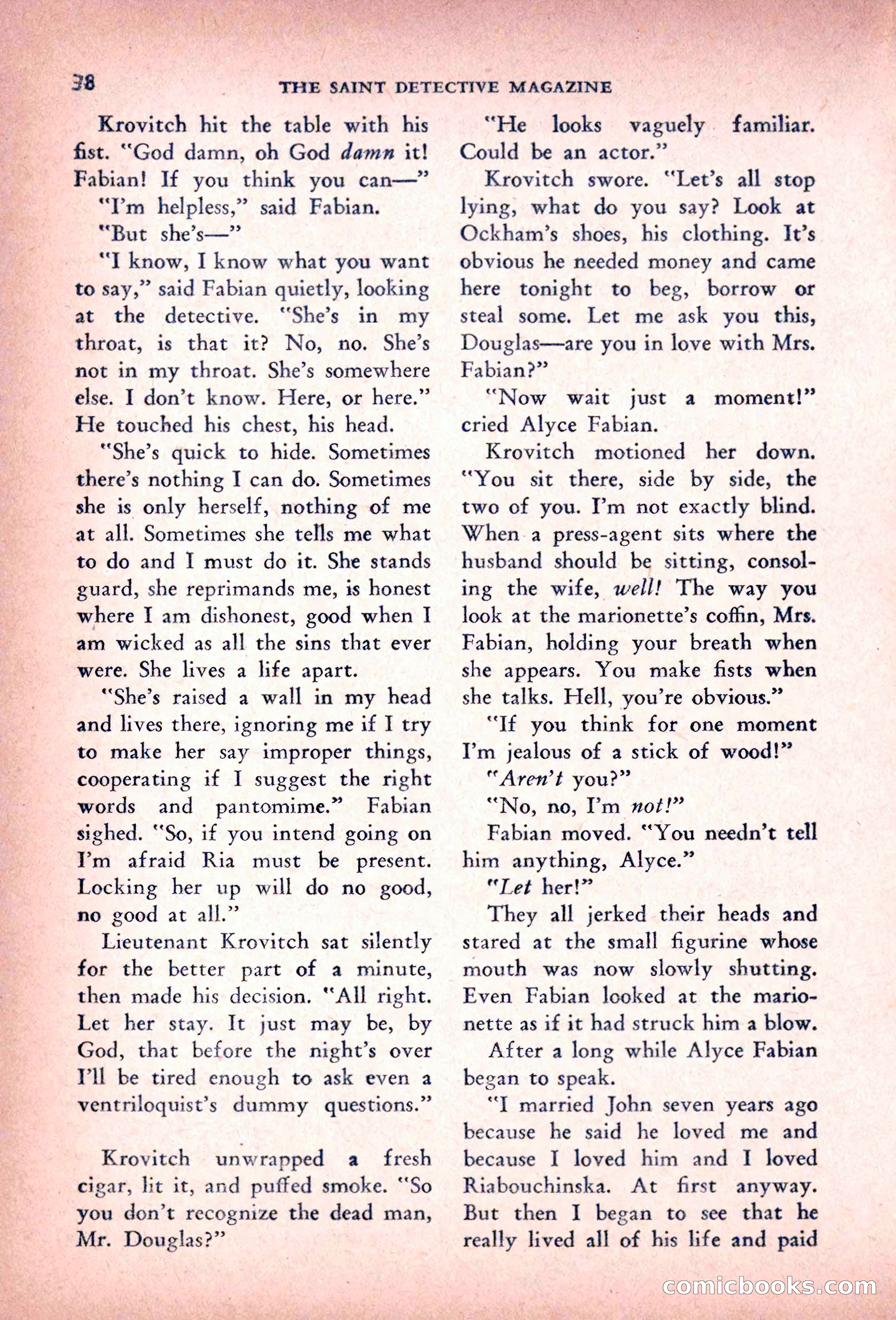The Saint Detective Magazine — page 60 of 196
