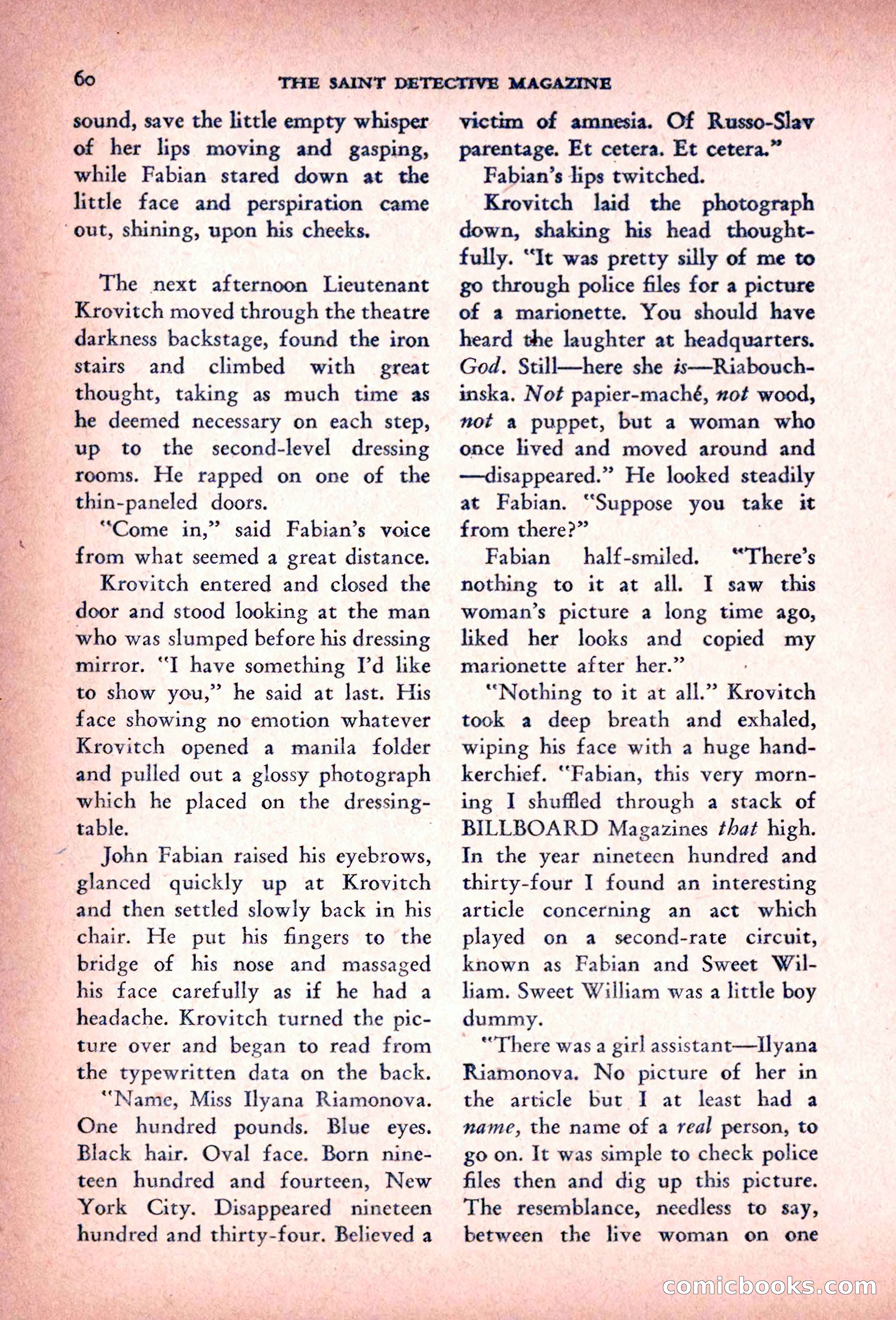 The Saint Detective Magazine — page 62 of 196