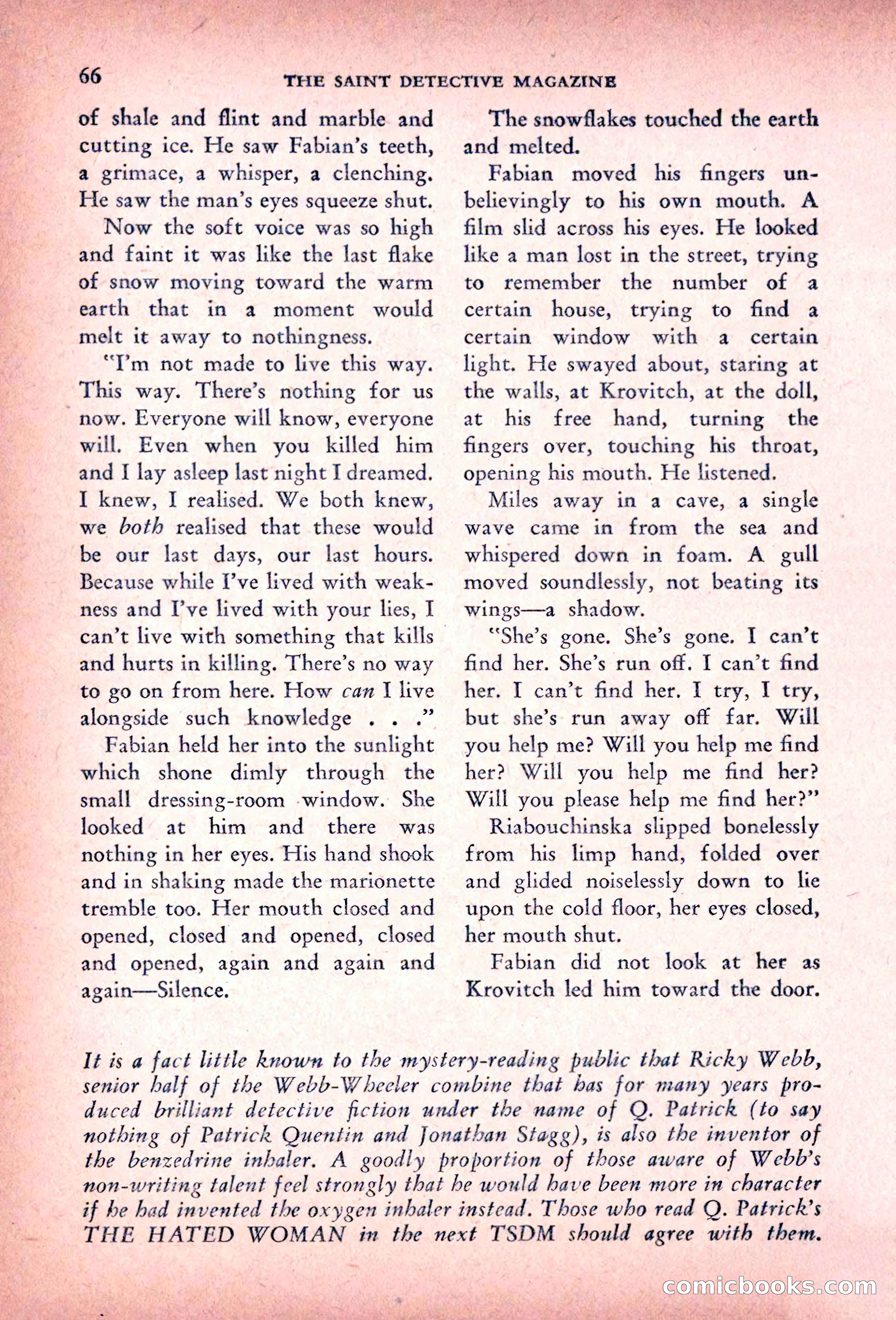The Saint Detective Magazine — page 68 of 196