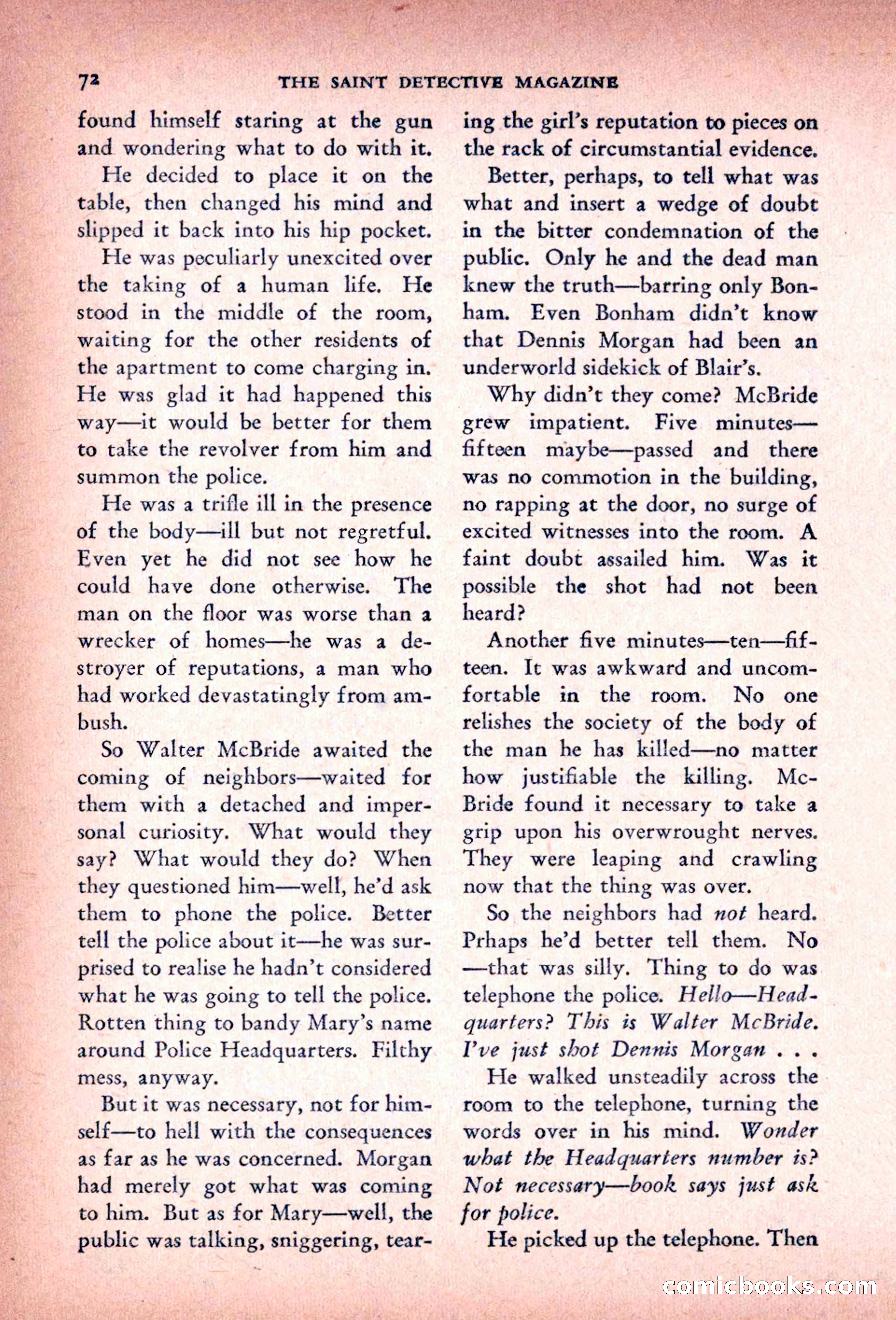 The Saint Detective Magazine — page 74 of 196