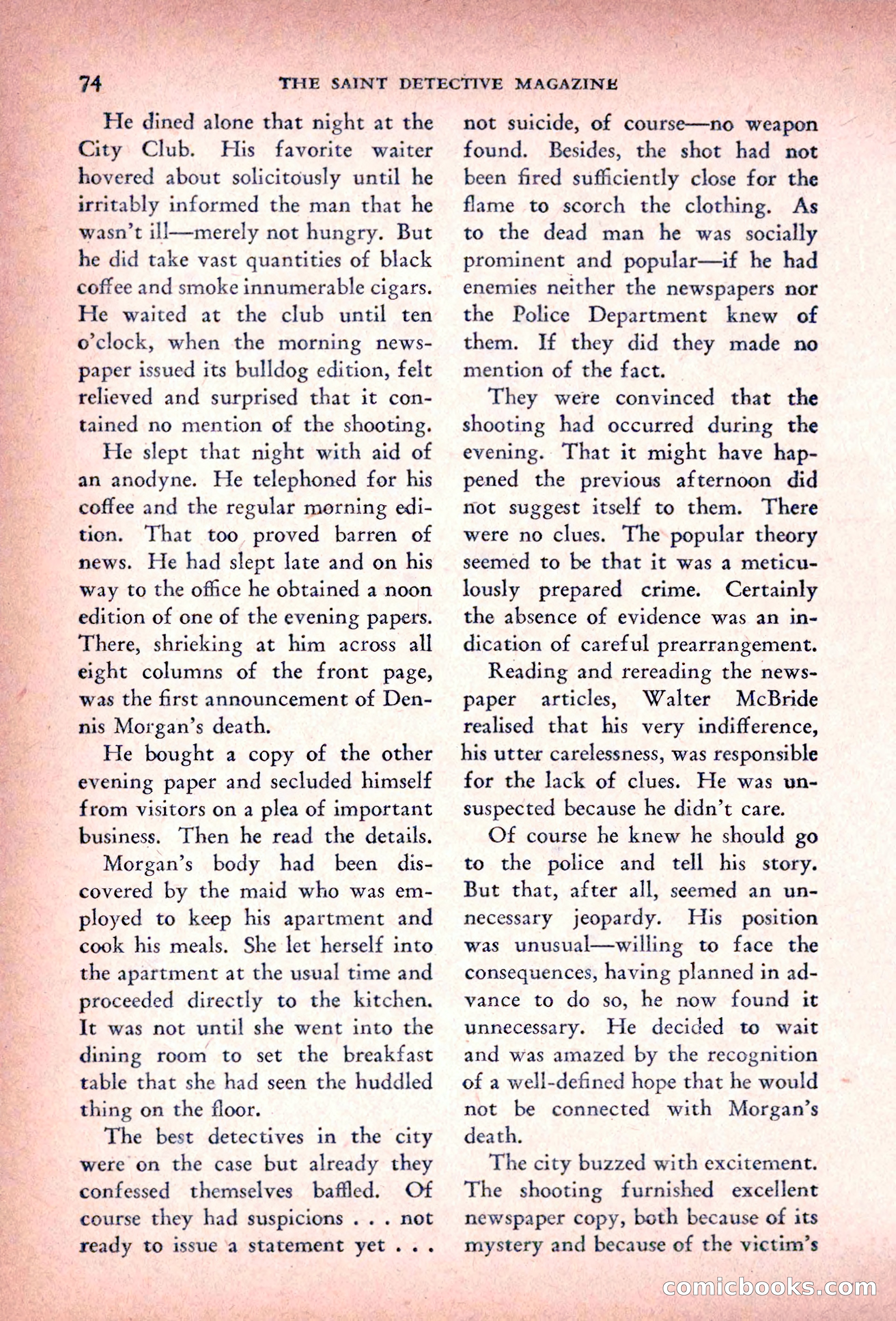 The Saint Detective Magazine — page 76 of 196