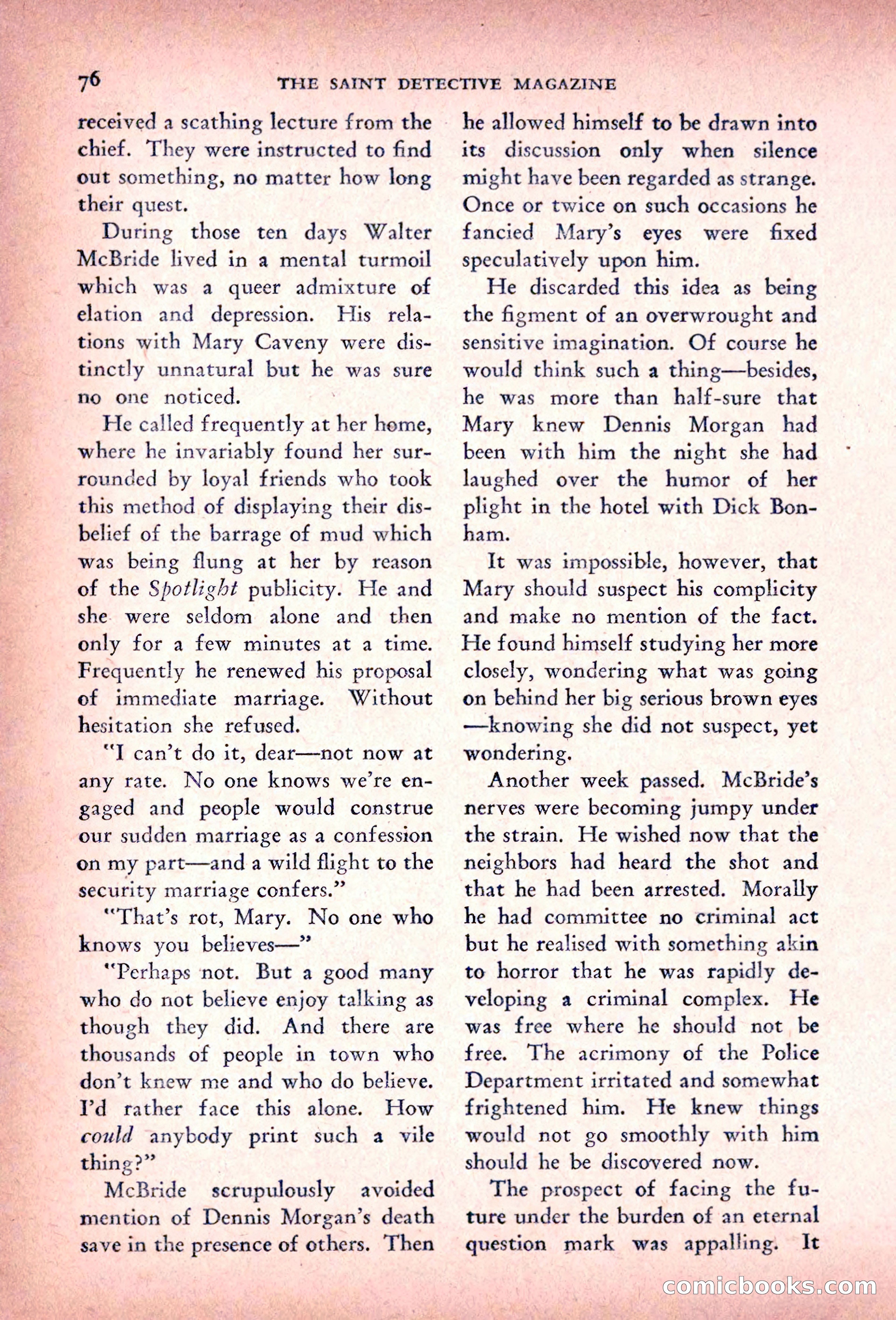The Saint Detective Magazine — page 78 of 196