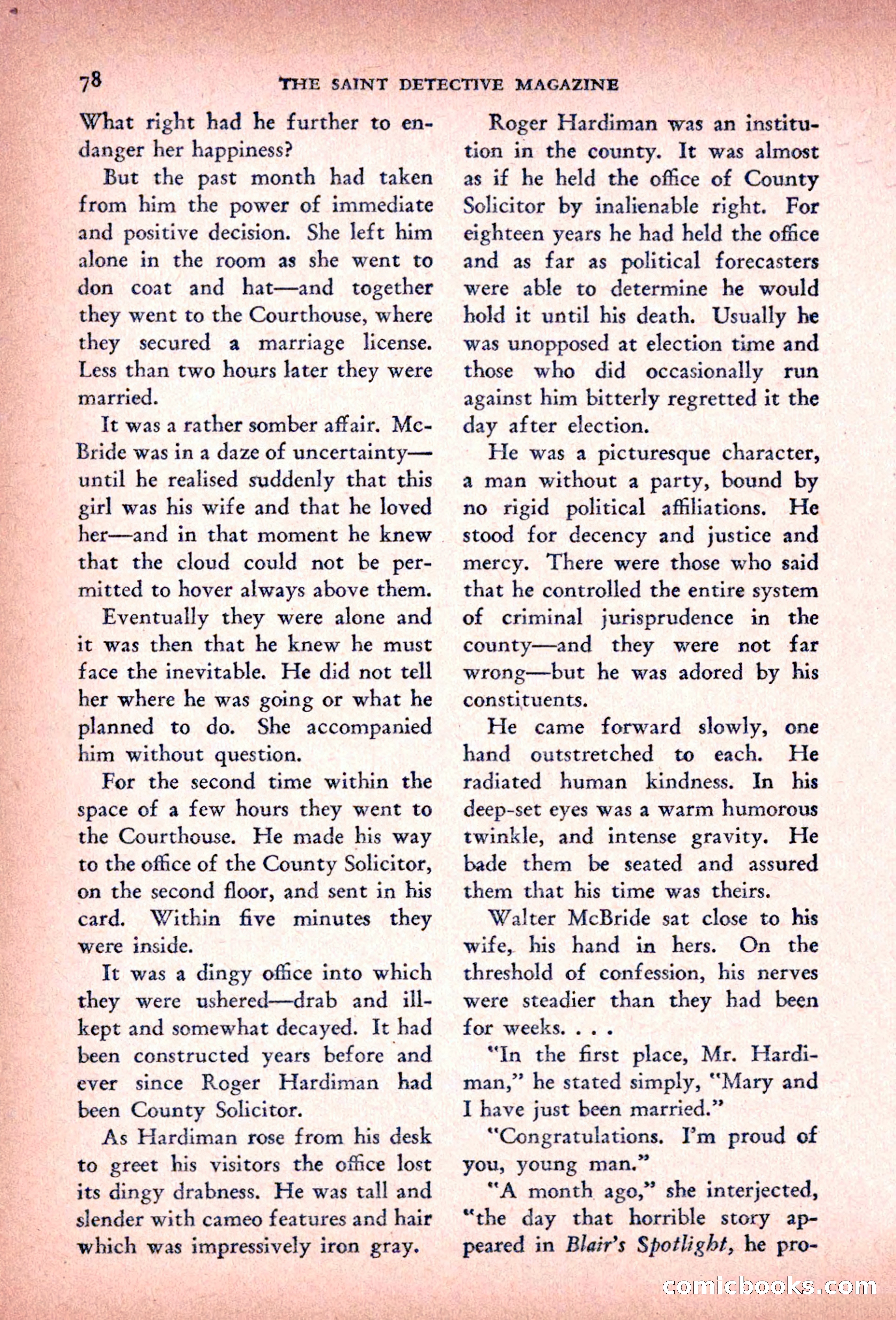 The Saint Detective Magazine — page 80 of 196