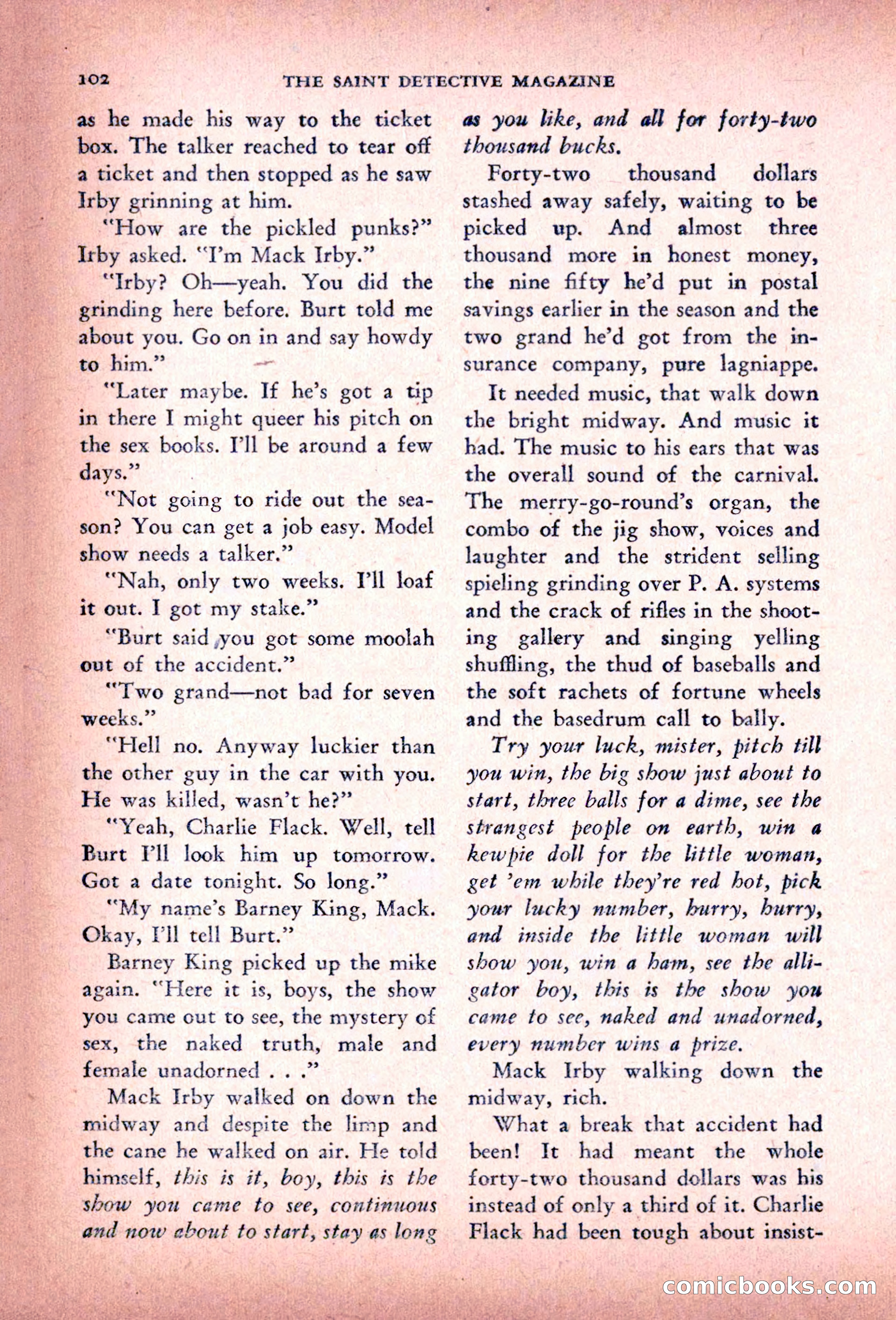 The Saint Detective Magazine — page 104 of 196