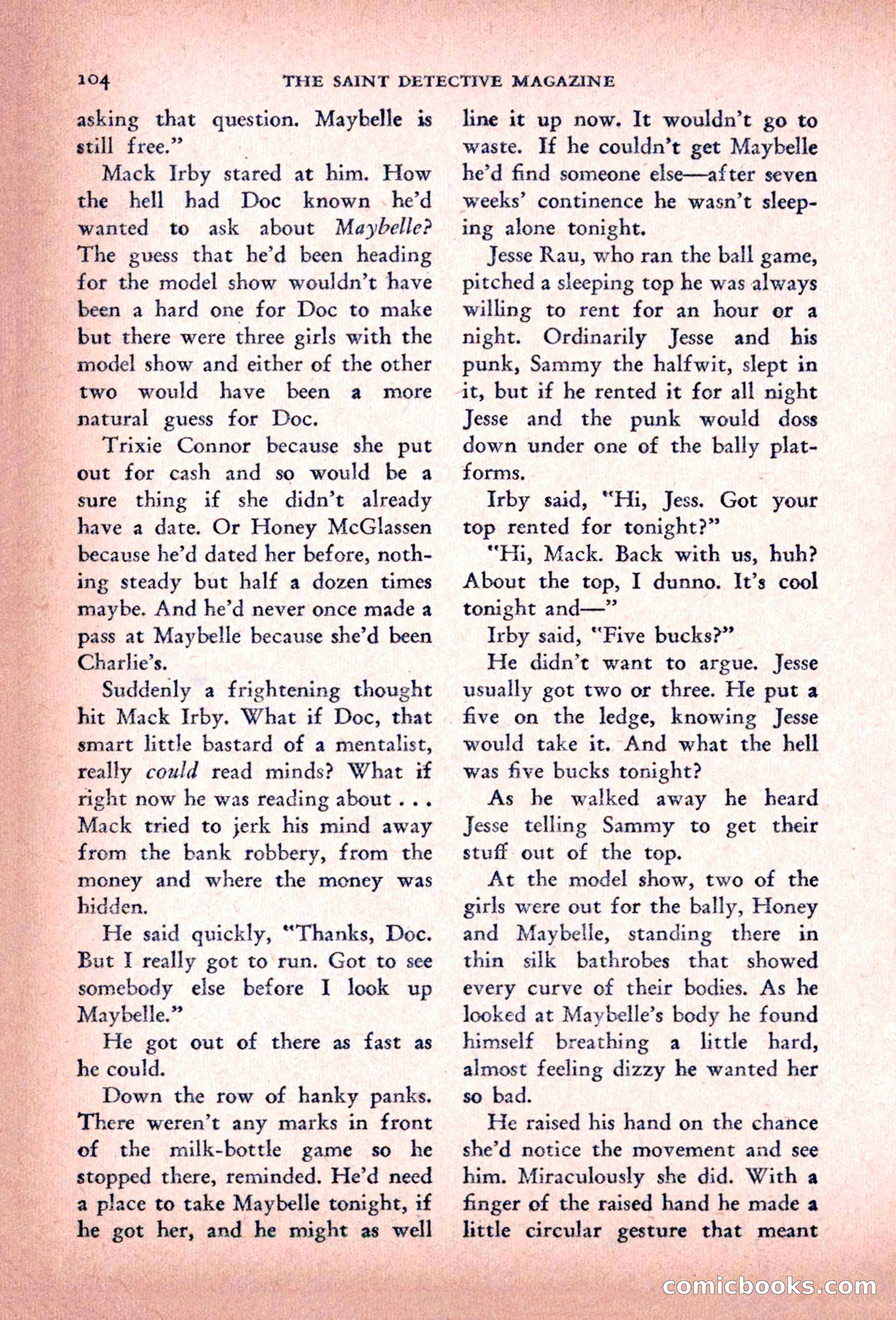 The Saint Detective Magazine — page 106 of 196