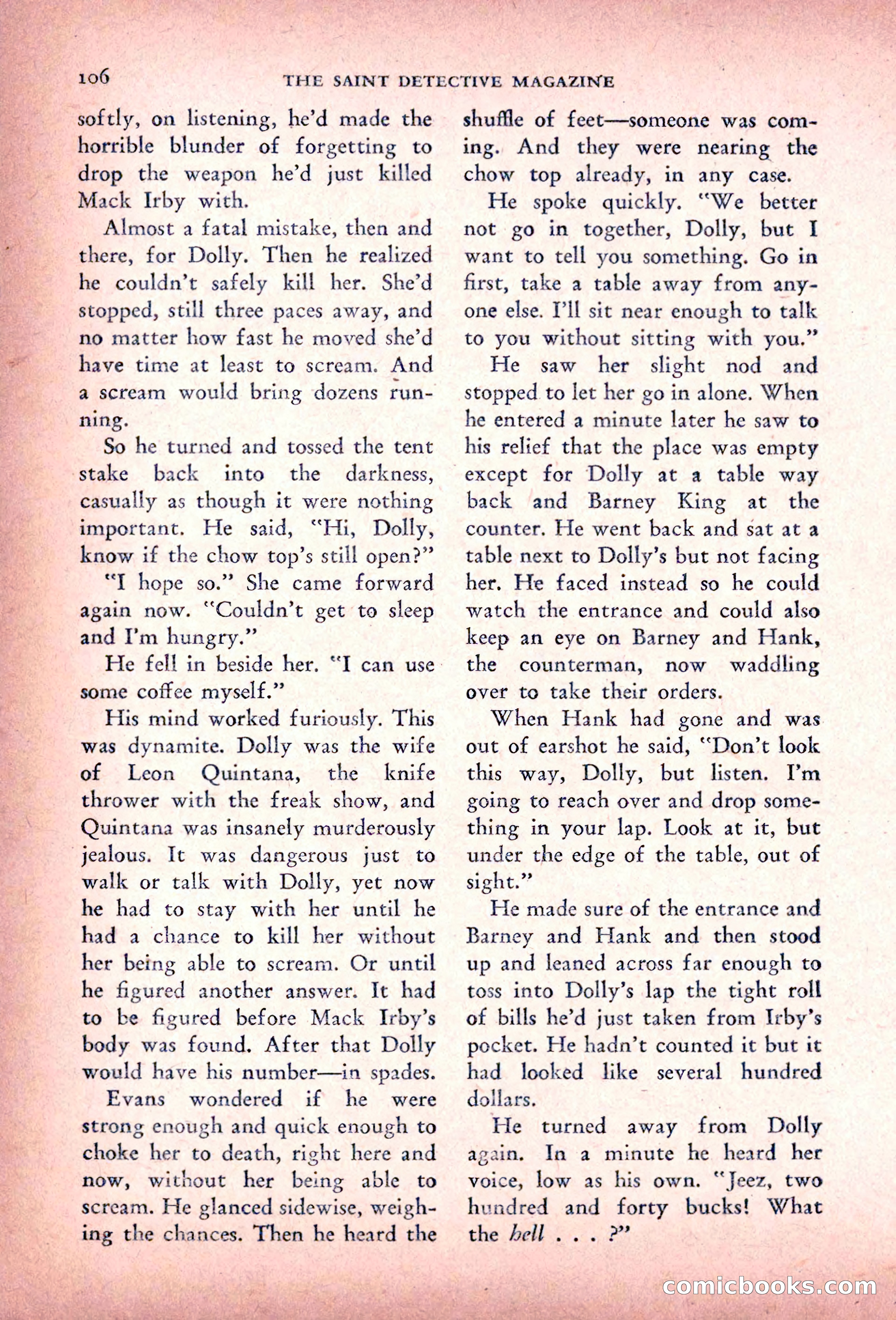 The Saint Detective Magazine — page 108 of 196