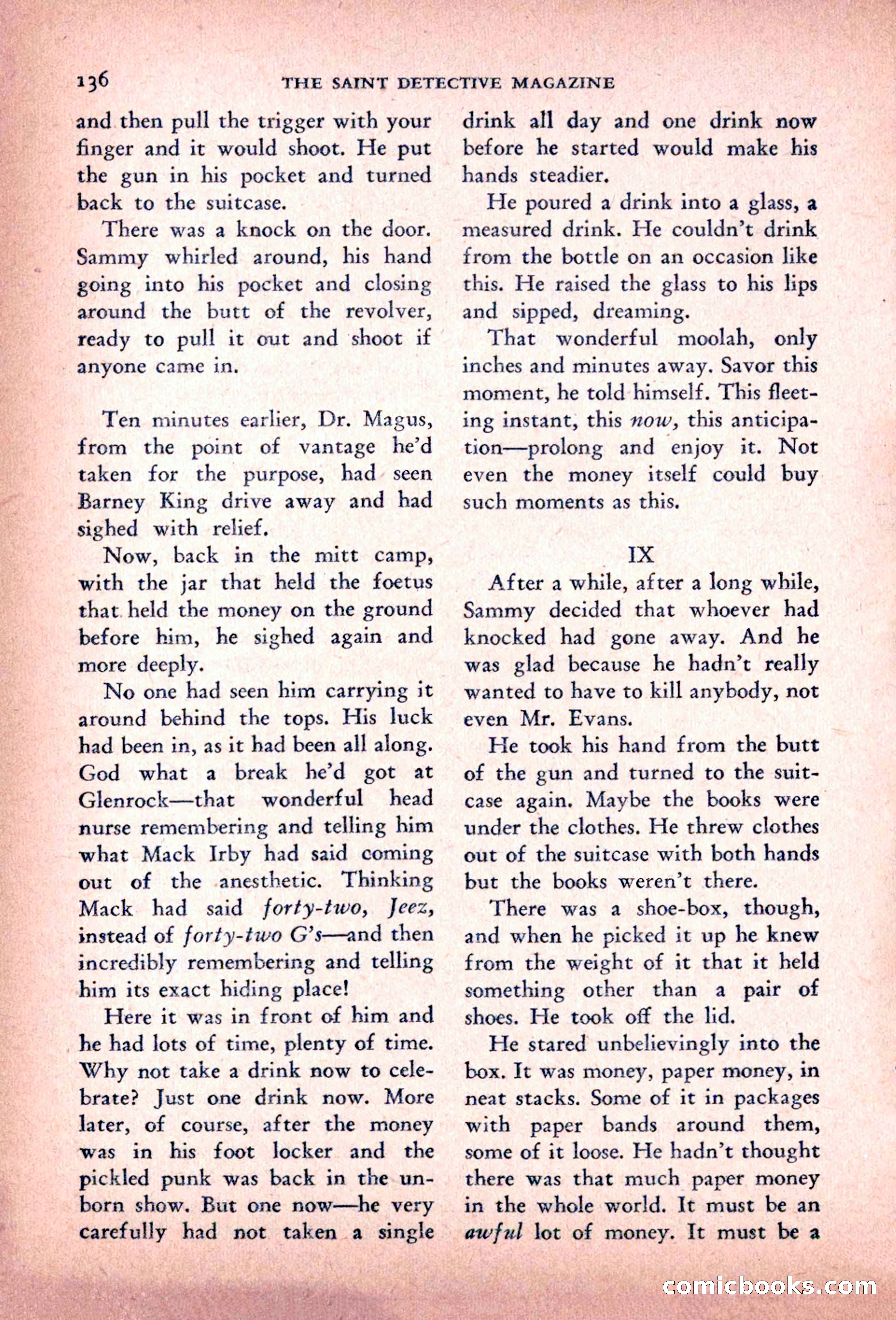 The Saint Detective Magazine — page 138 of 196