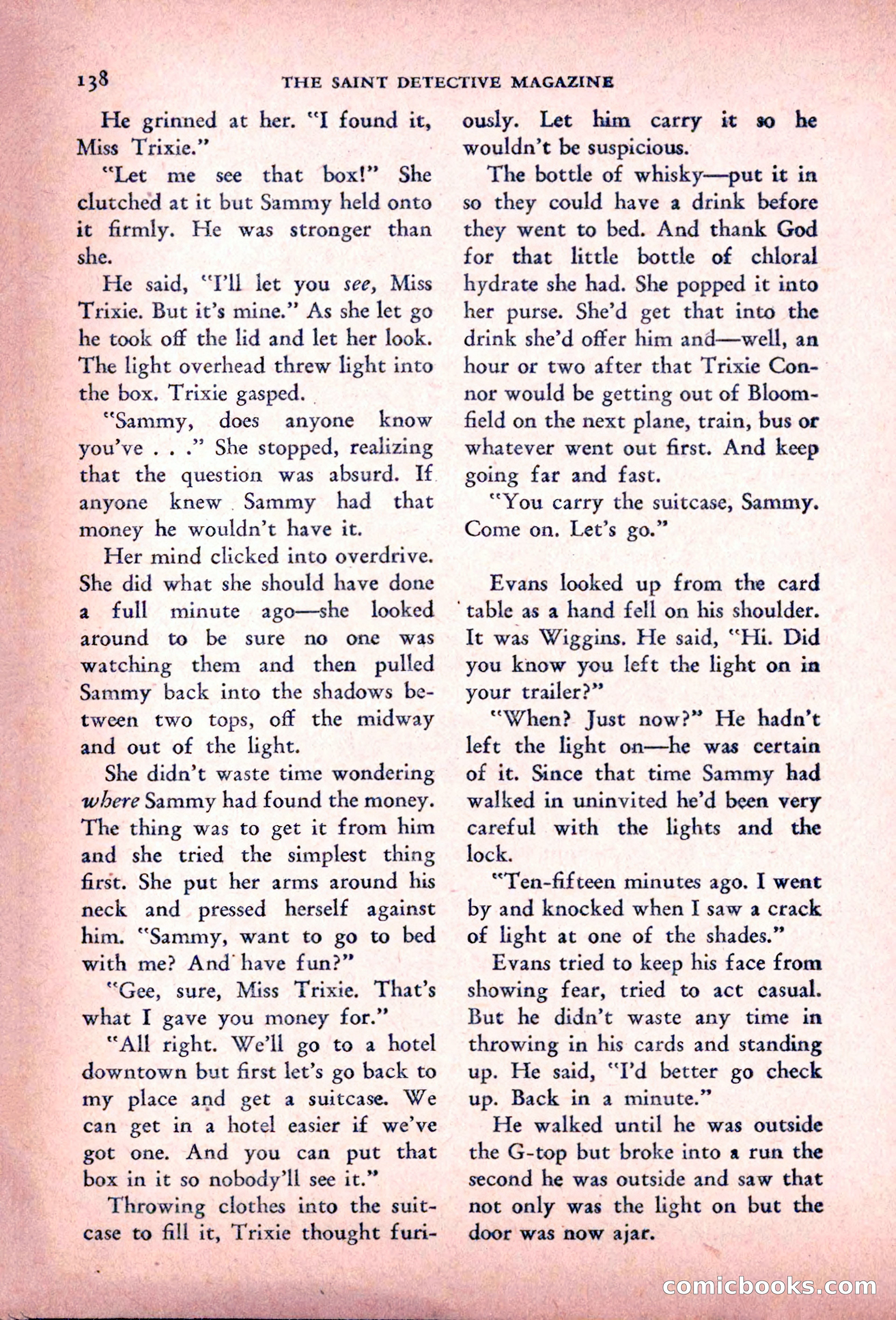 The Saint Detective Magazine — page 140 of 196