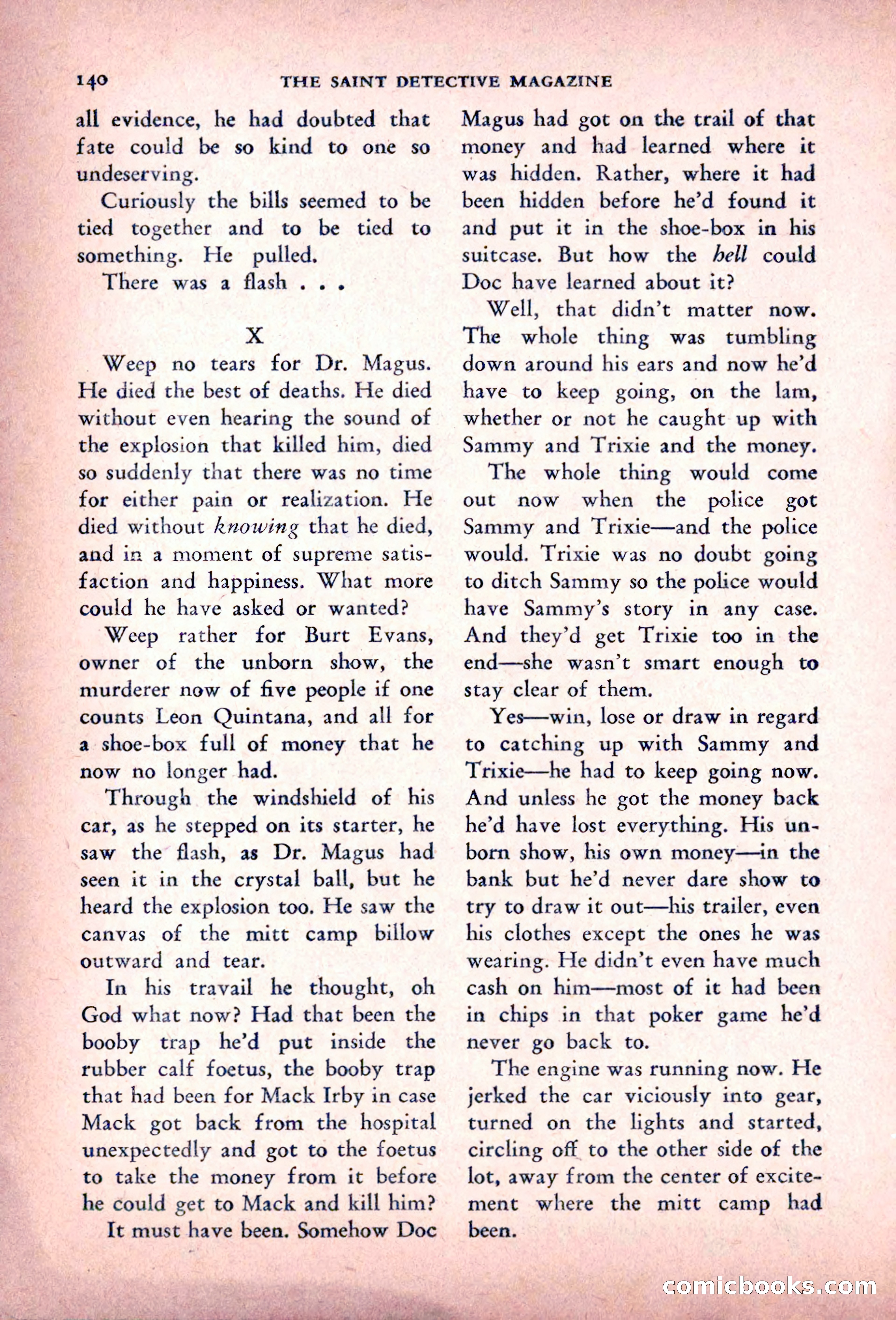 The Saint Detective Magazine — page 142 of 196