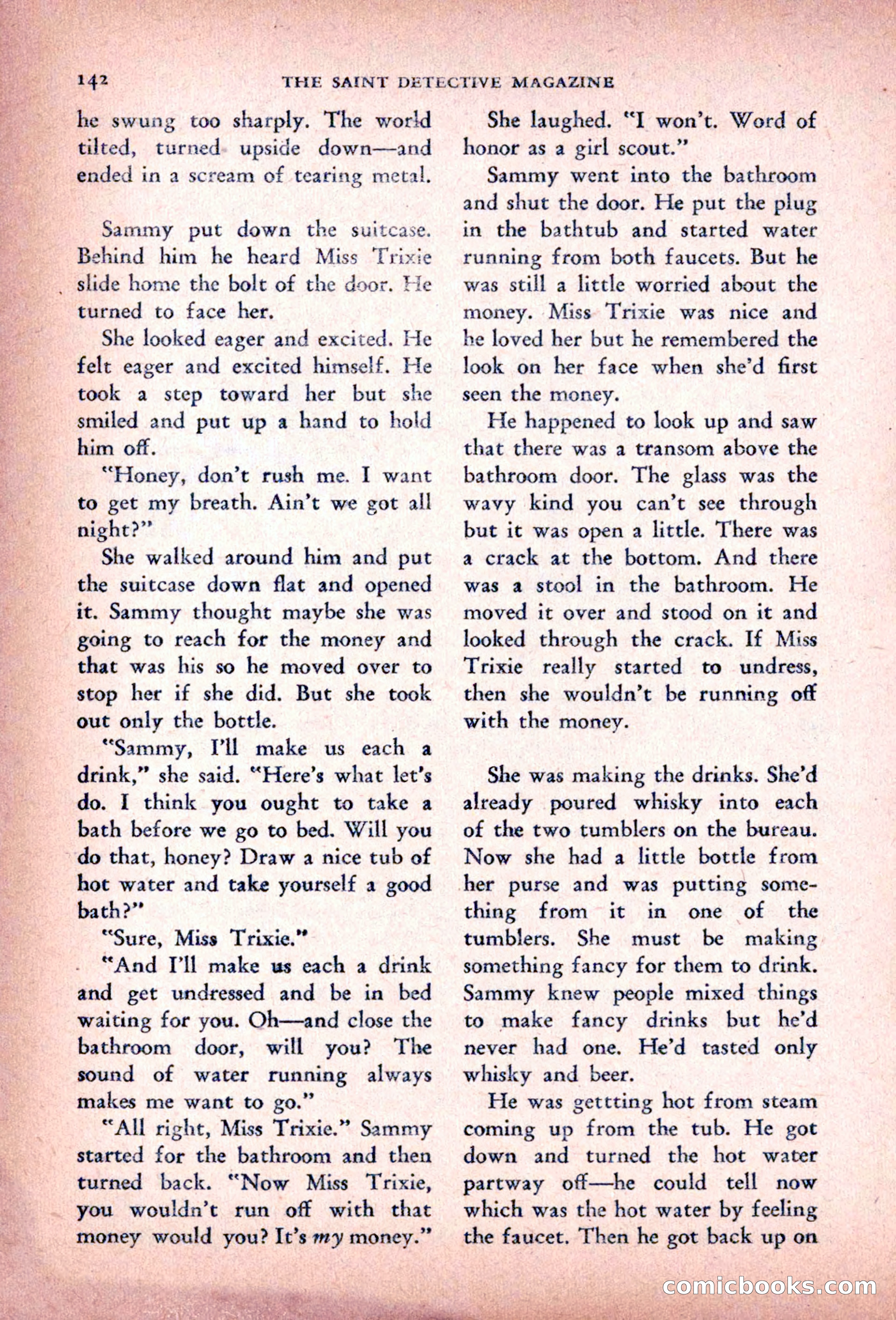 The Saint Detective Magazine — page 144 of 196