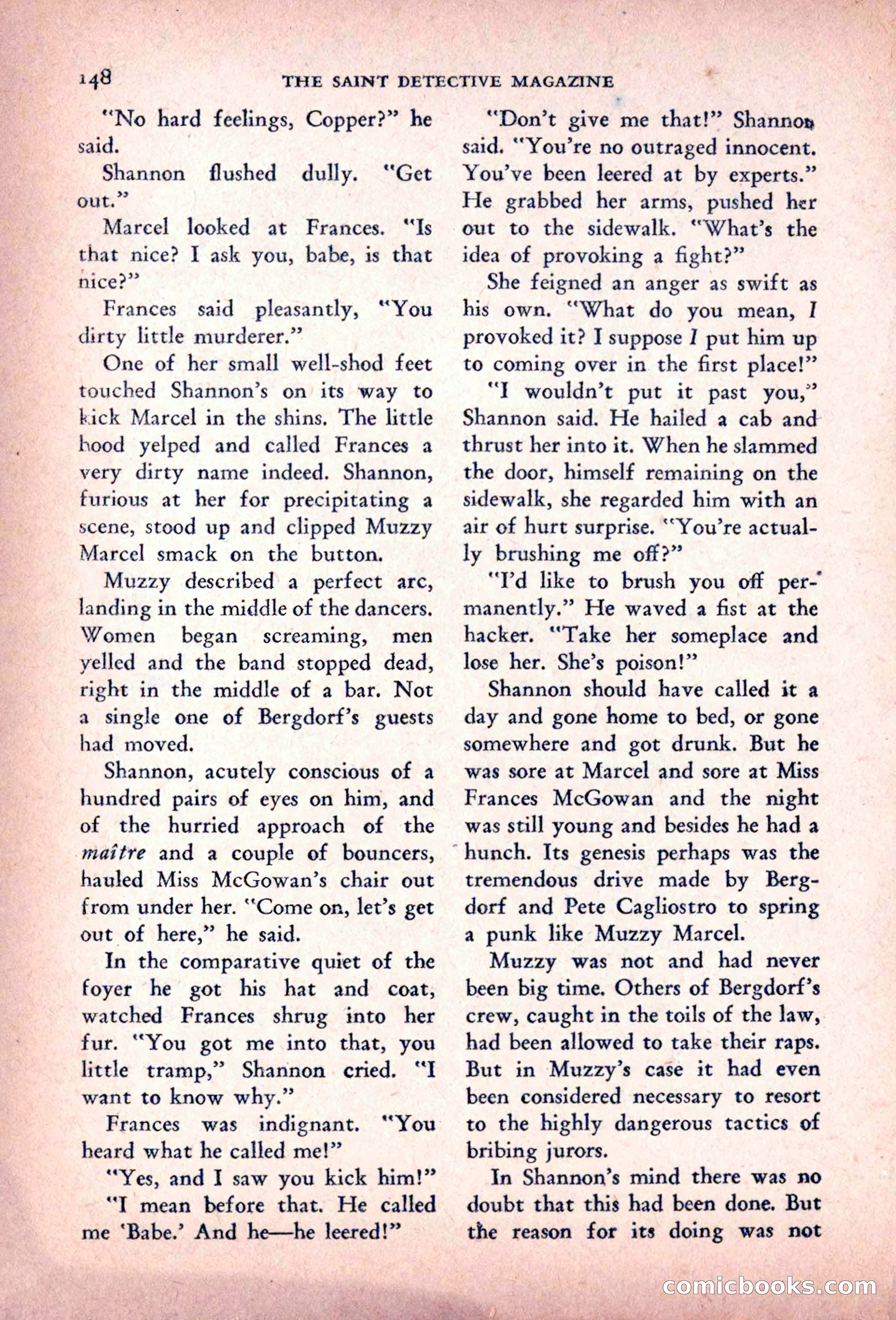 The Saint Detective Magazine — page 150 of 196
