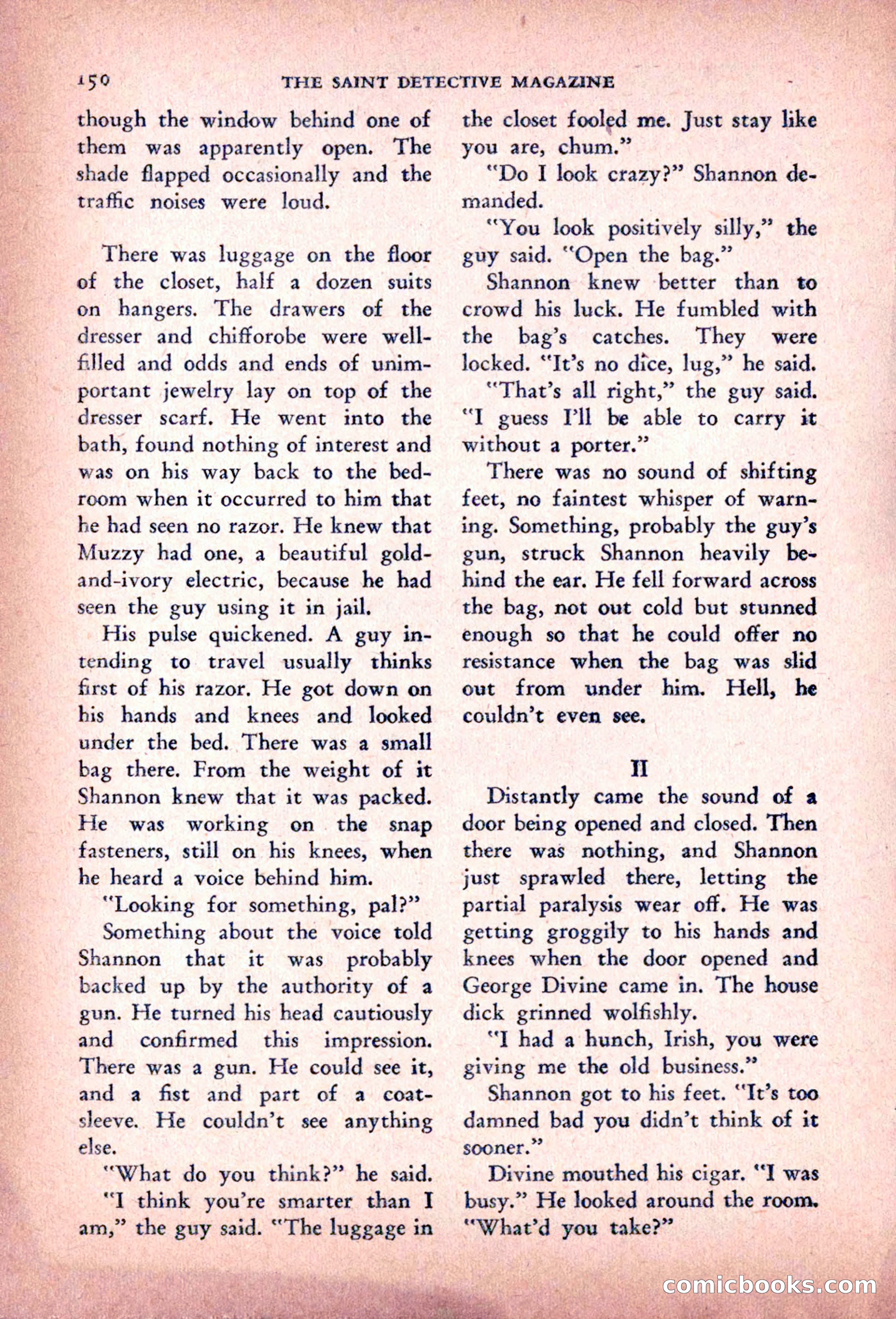 The Saint Detective Magazine — page 152 of 196