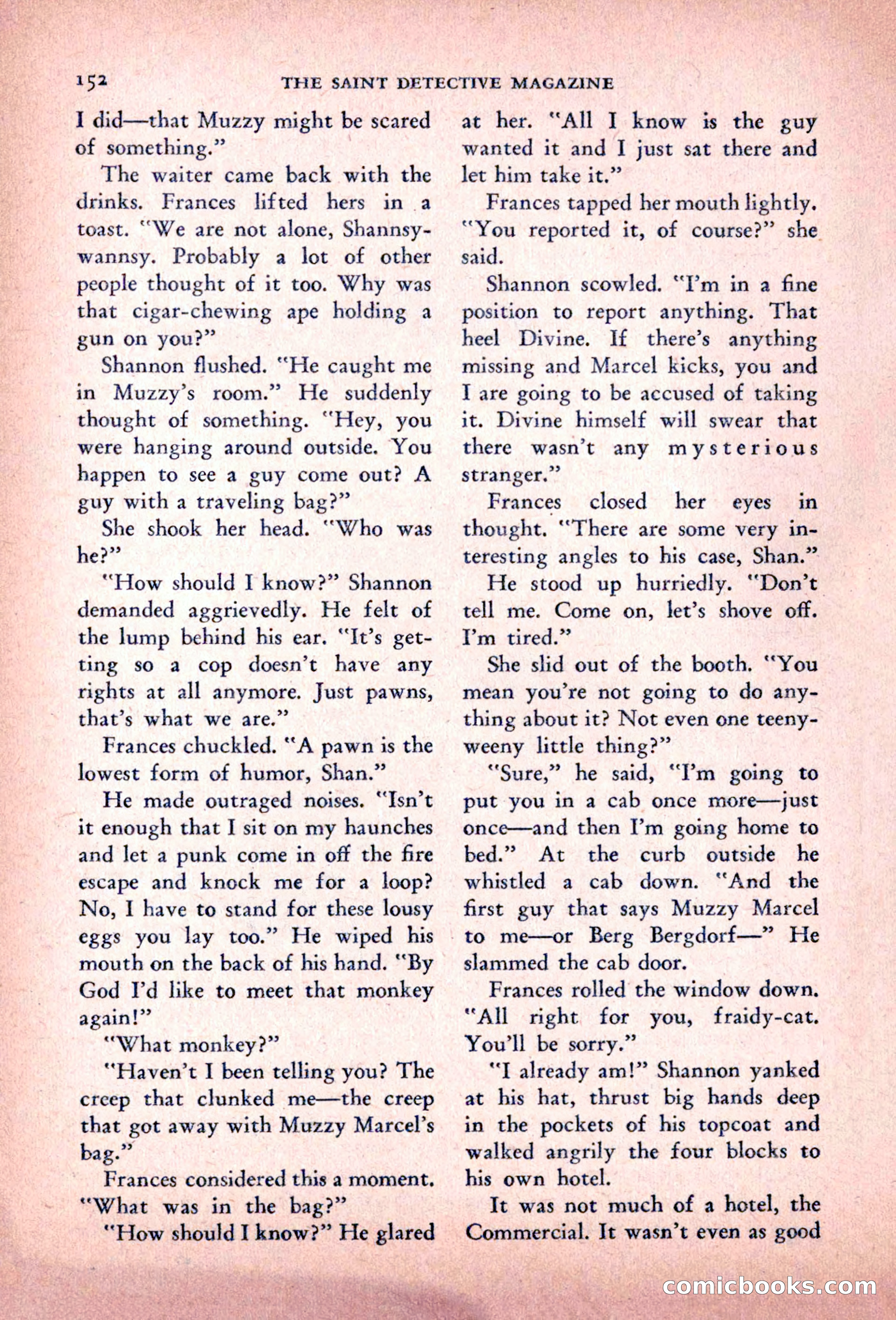 The Saint Detective Magazine — page 154 of 196