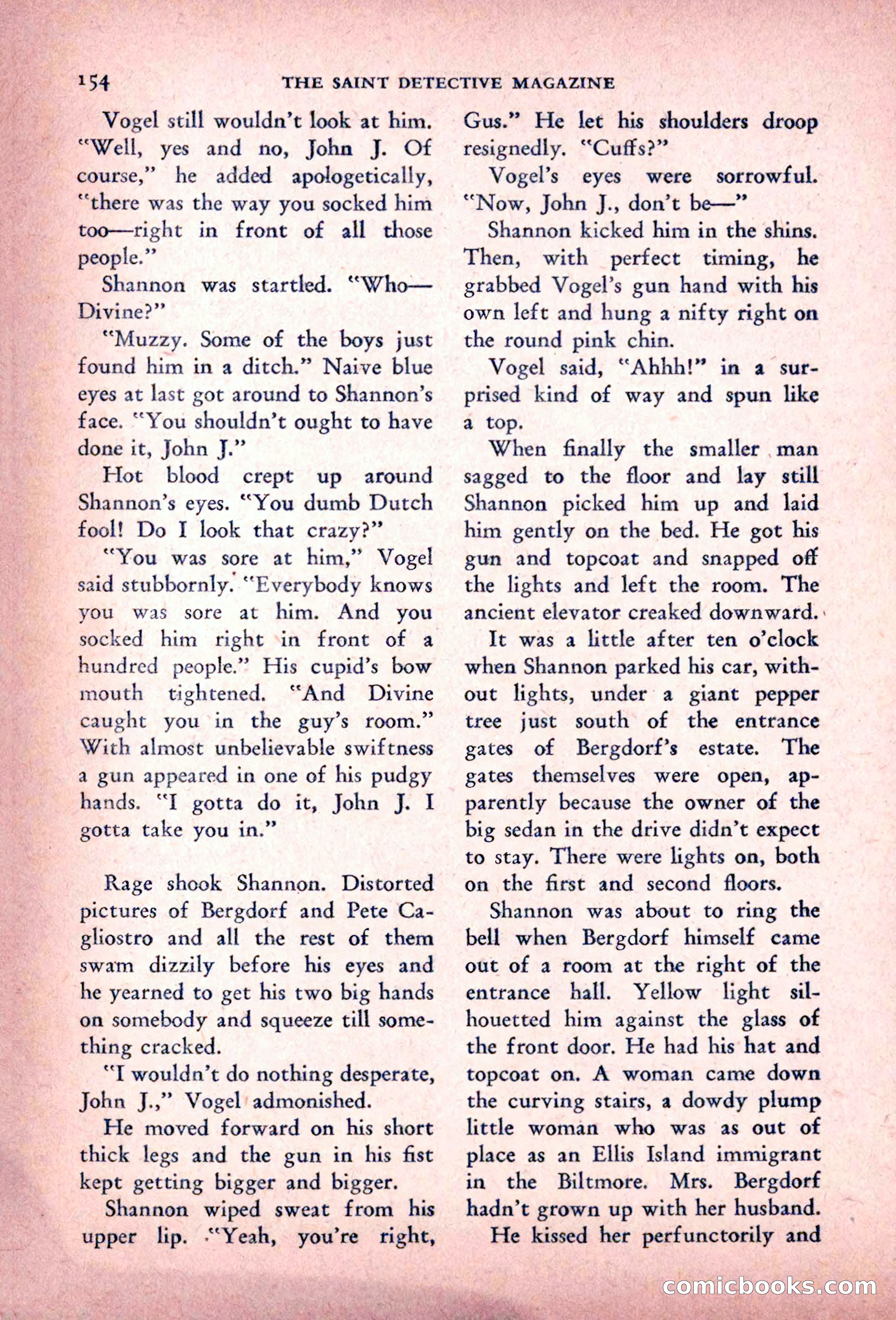The Saint Detective Magazine — page 156 of 196