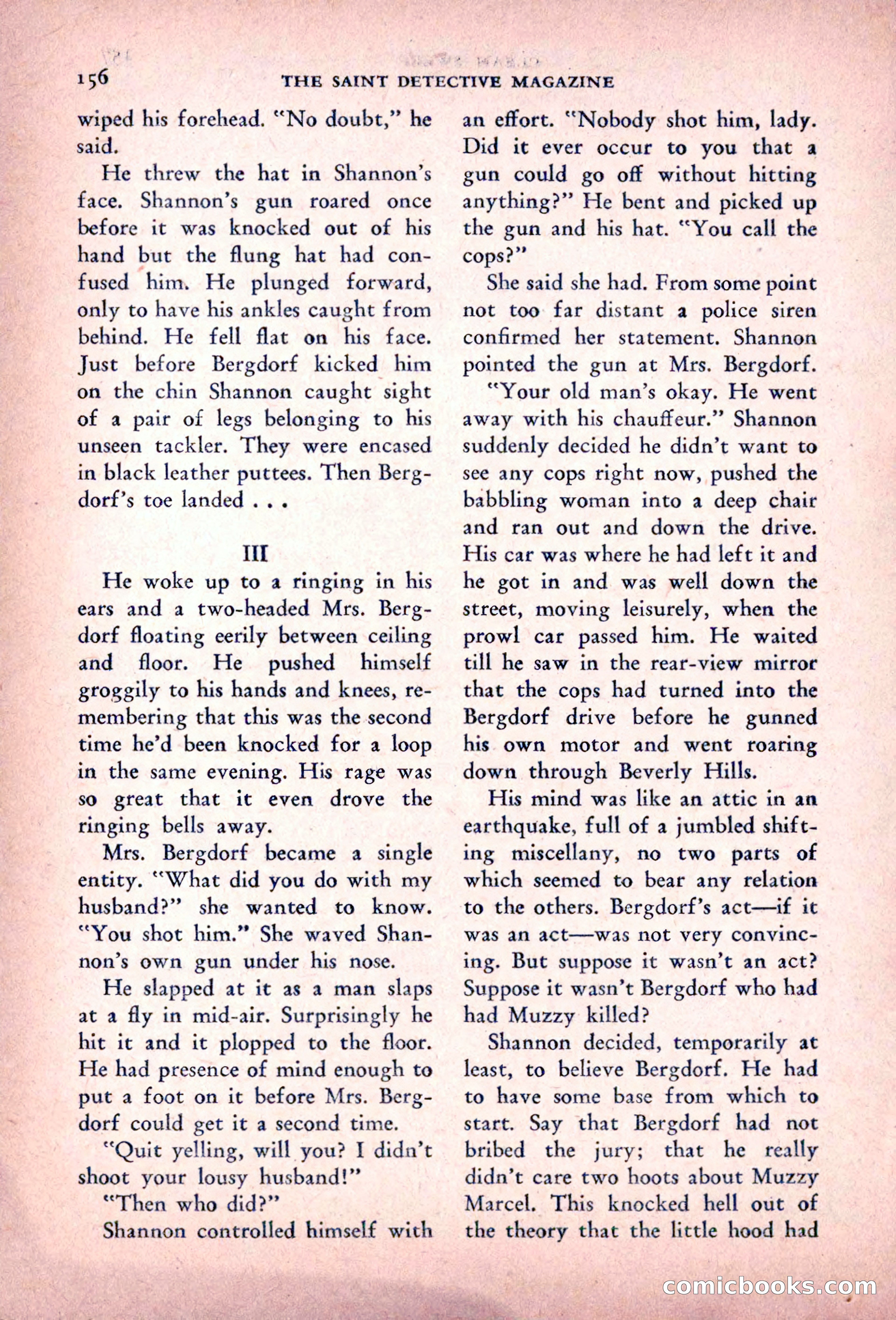 The Saint Detective Magazine — page 158 of 196
