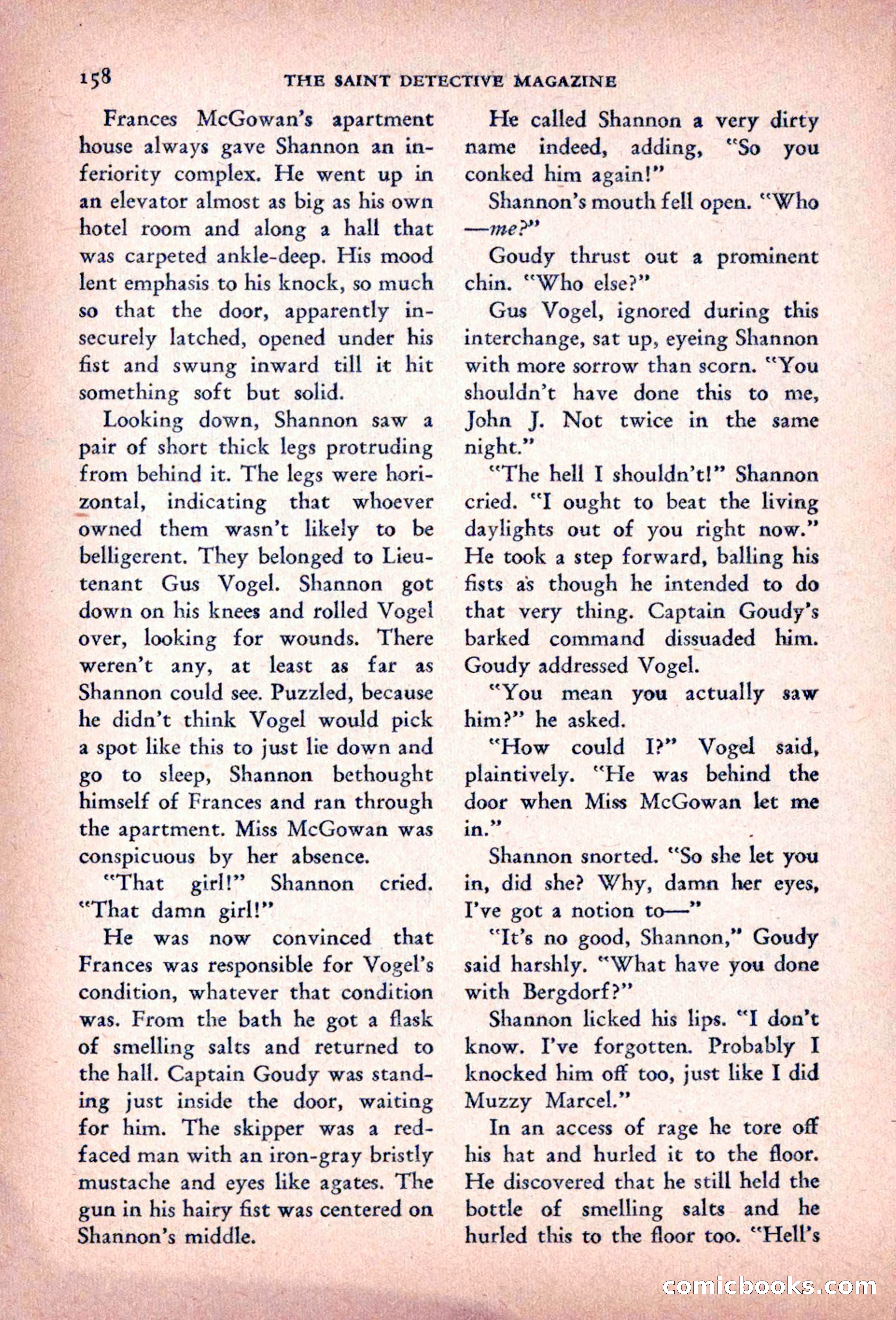 The Saint Detective Magazine — page 160 of 196