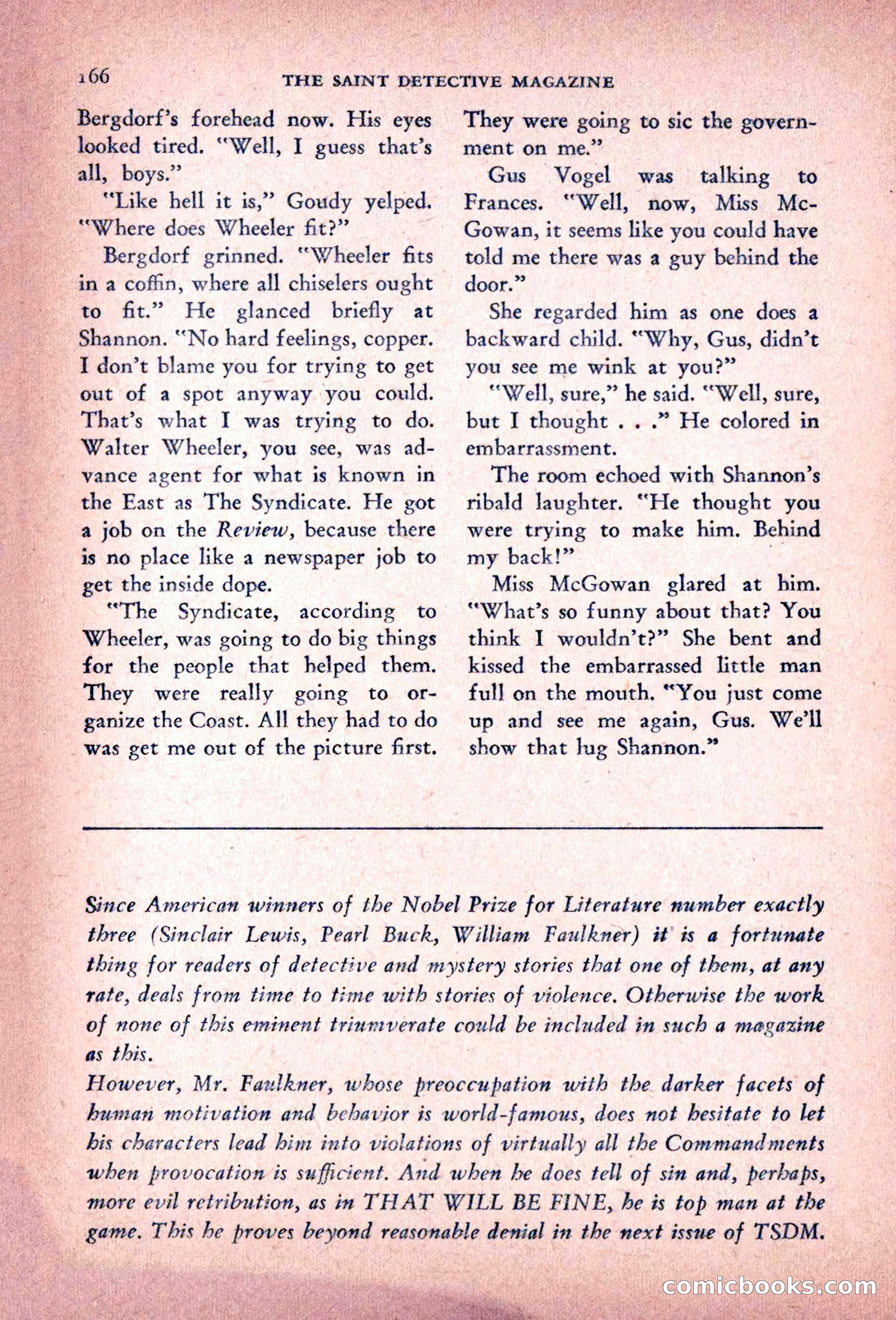 The Saint Detective Magazine — page 168 of 196