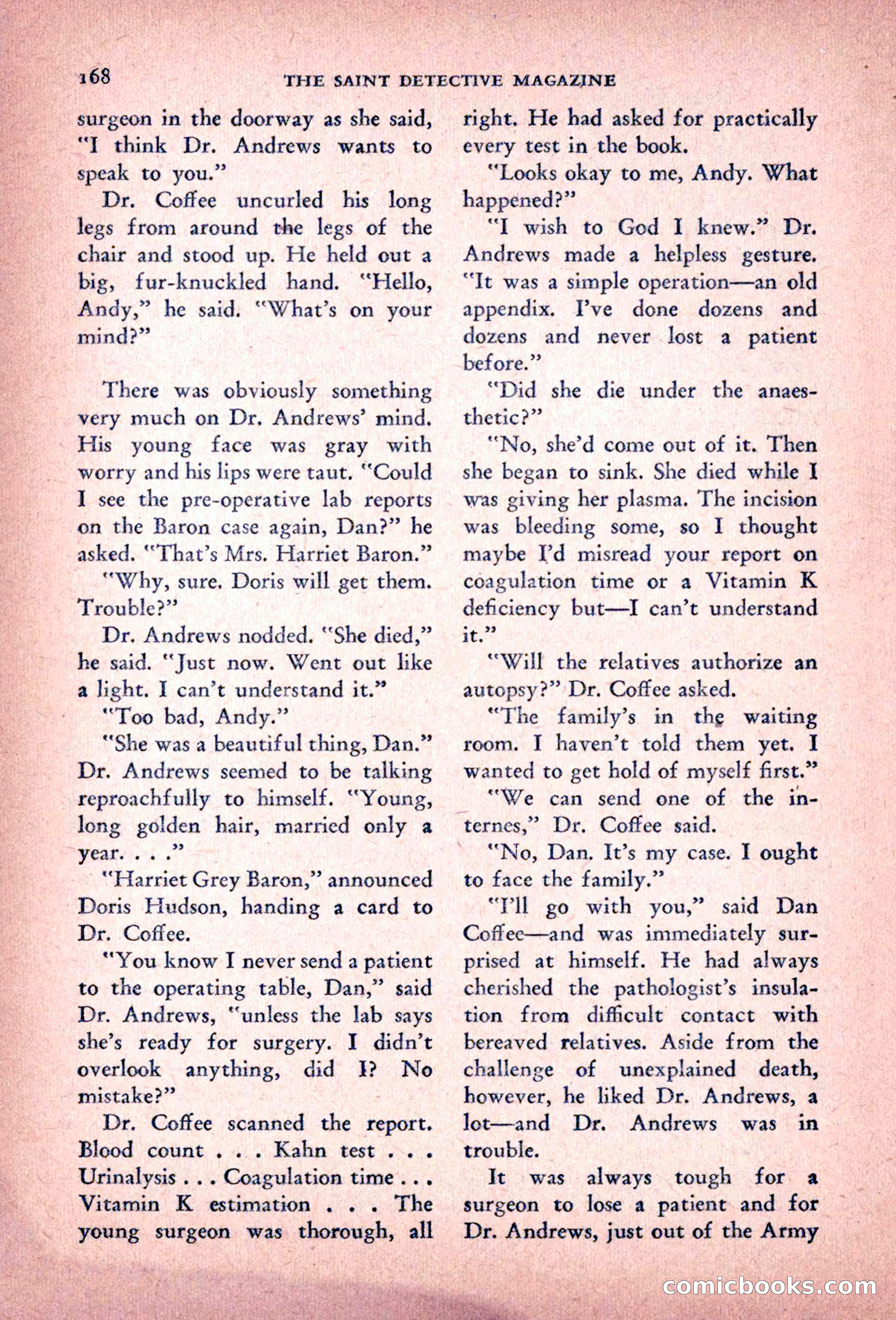 The Saint Detective Magazine — page 170 of 196