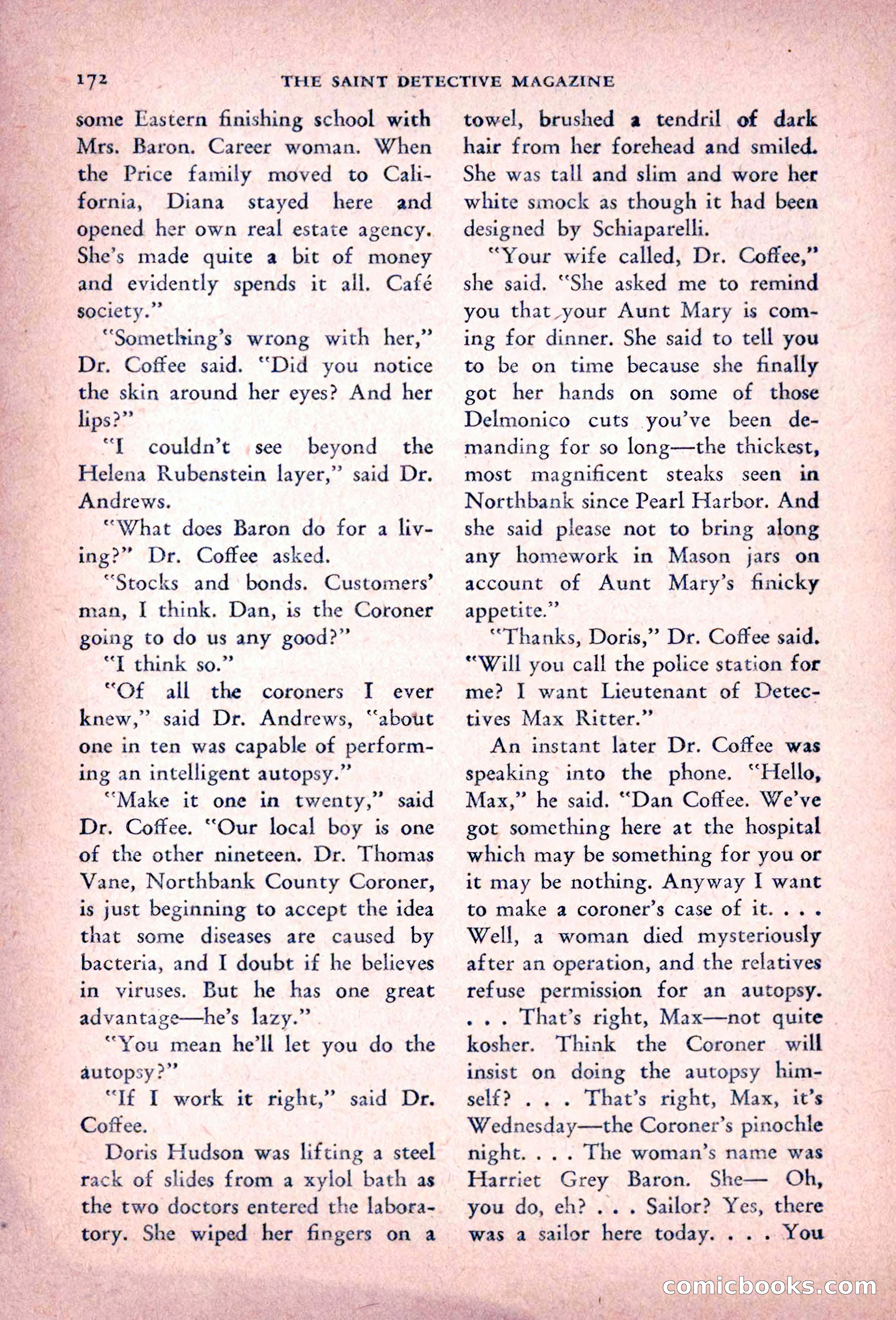 The Saint Detective Magazine — page 174 of 196