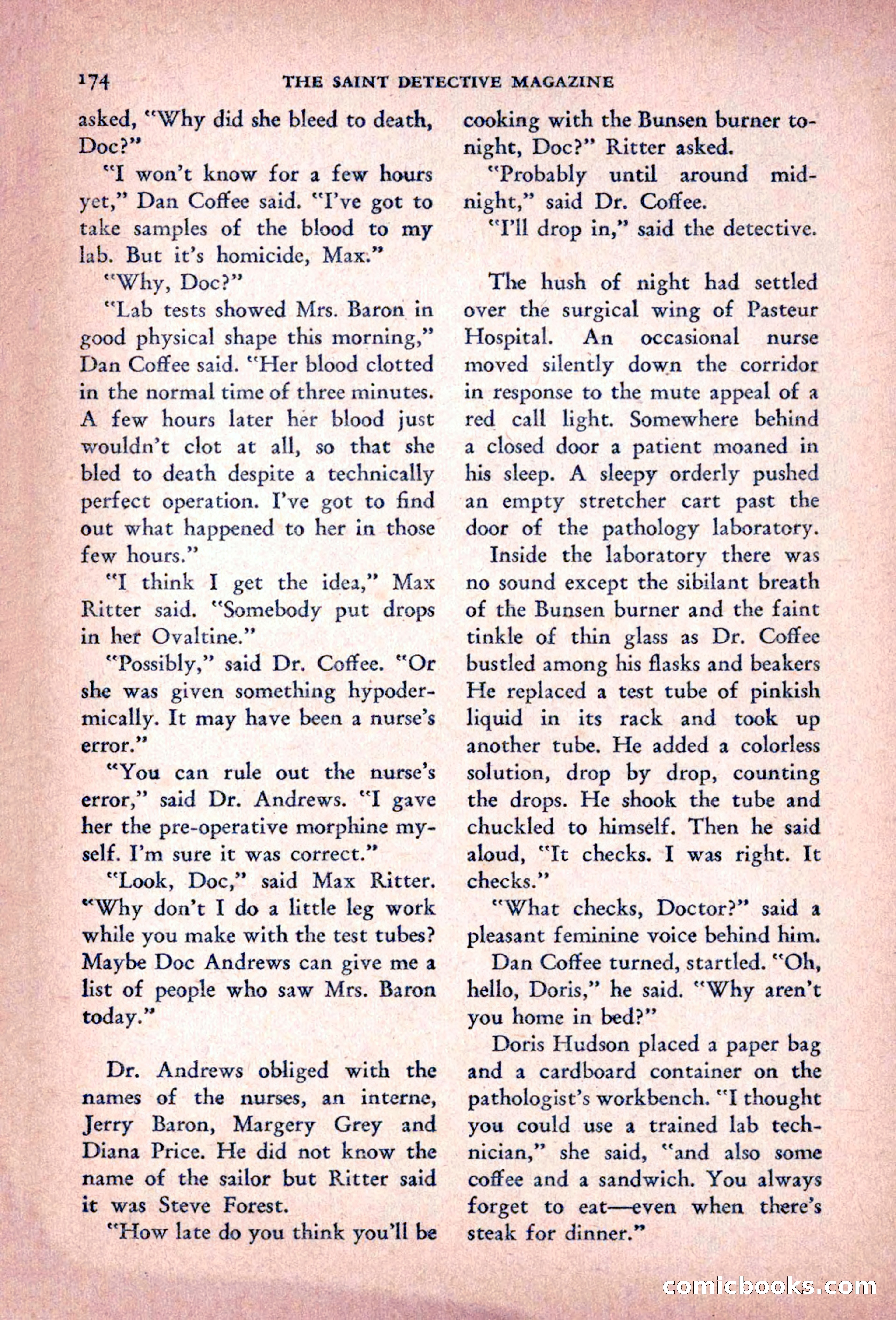The Saint Detective Magazine — page 176 of 196