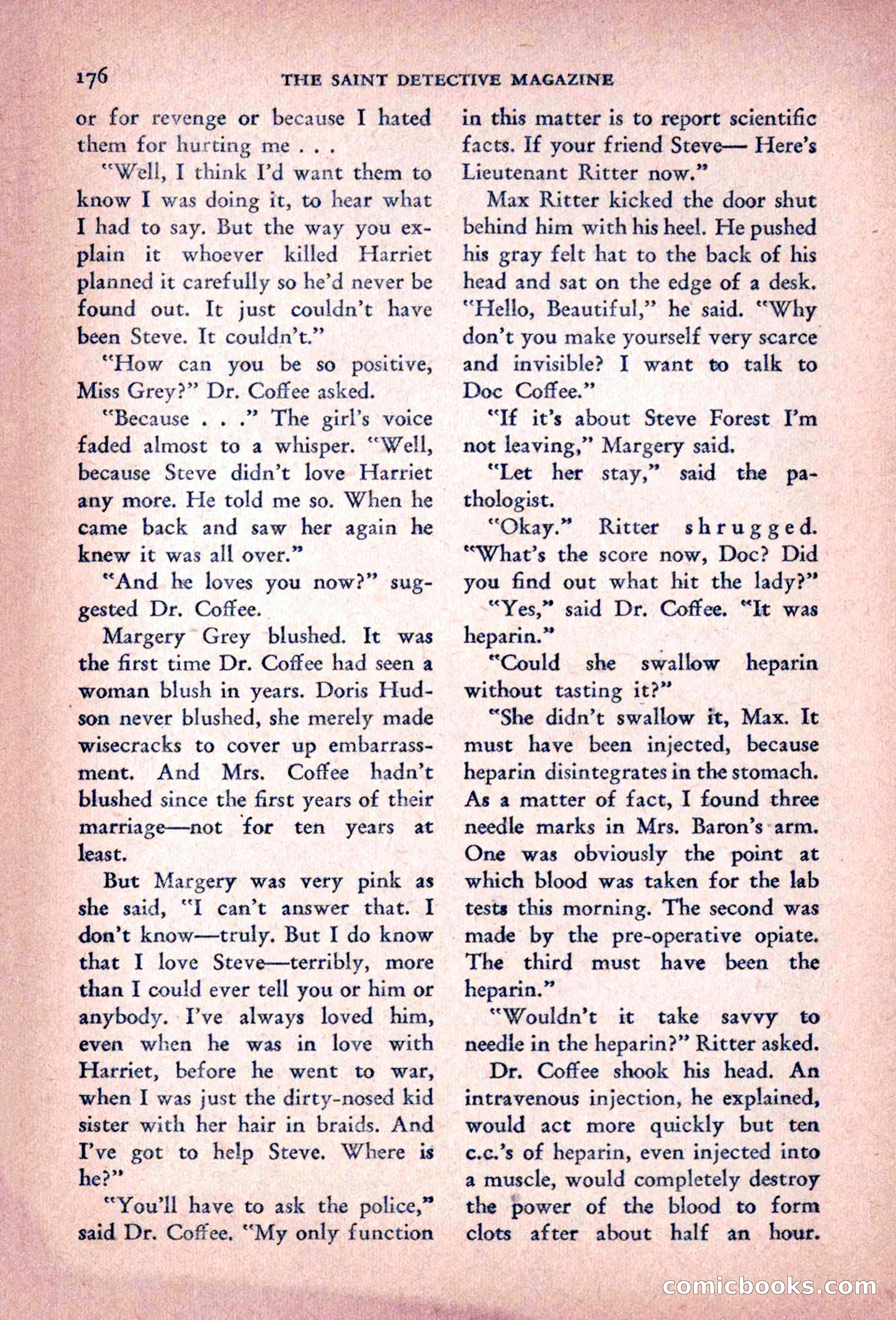 The Saint Detective Magazine — page 178 of 196