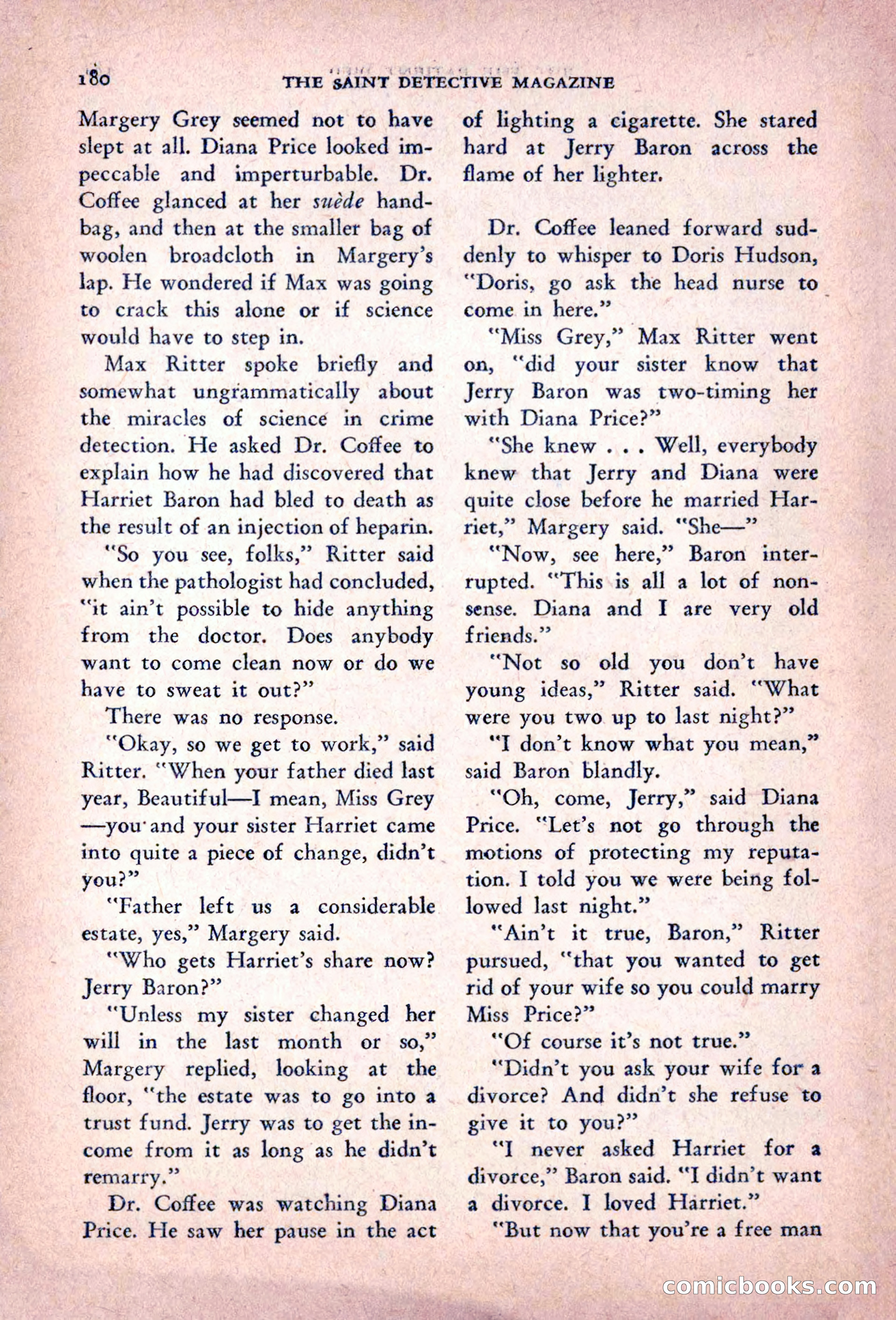 The Saint Detective Magazine — page 182 of 196