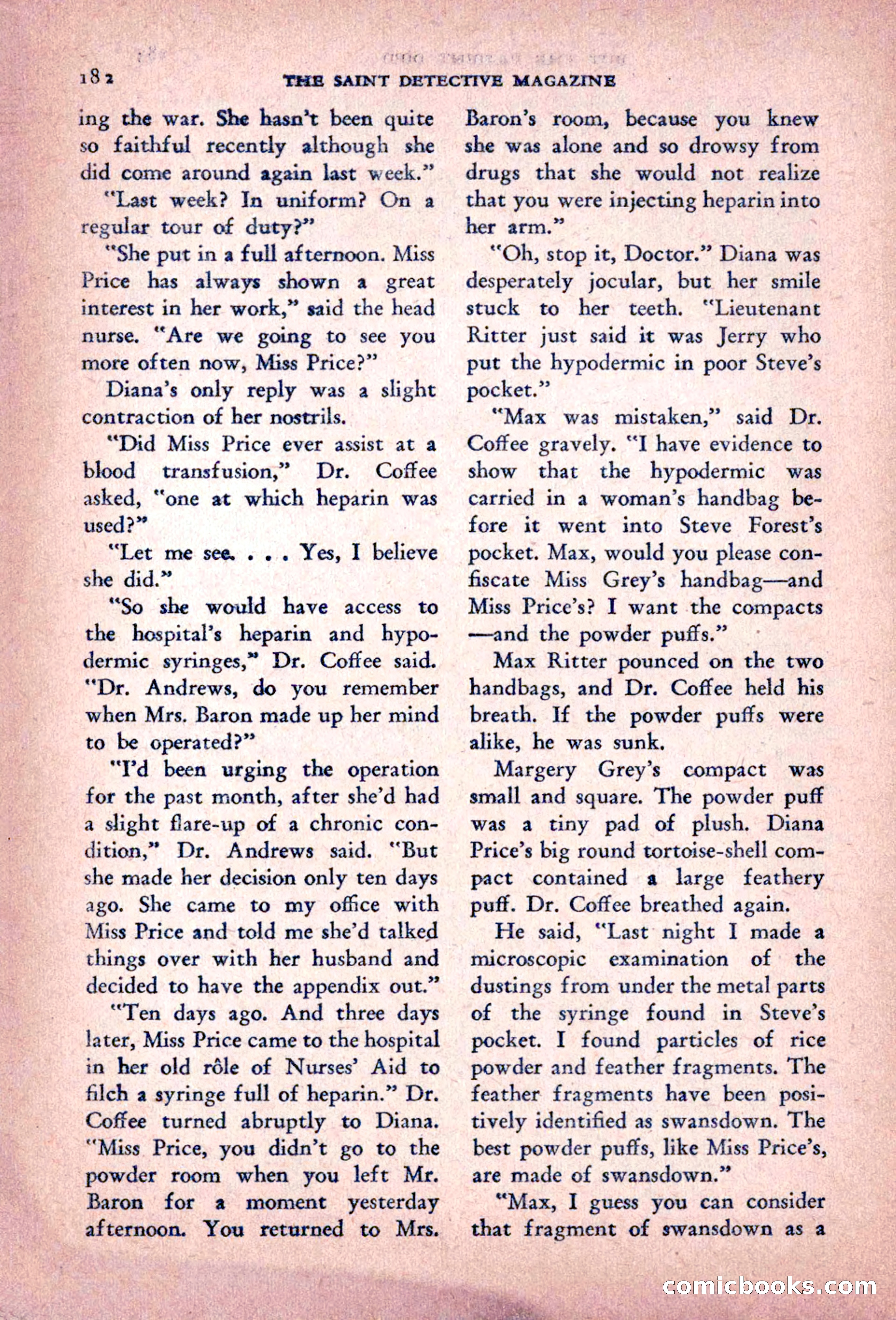 The Saint Detective Magazine — page 184 of 196
