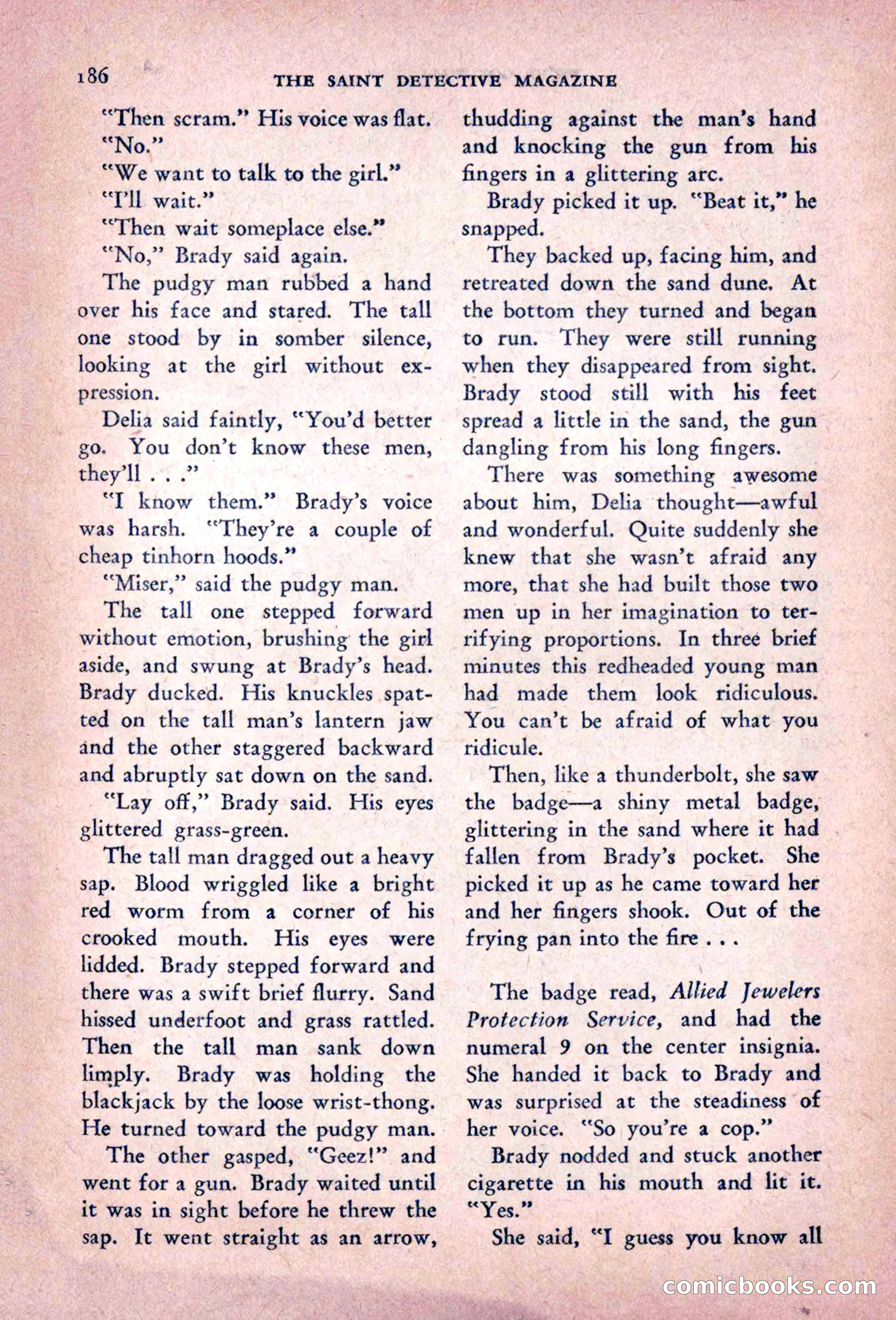 The Saint Detective Magazine — page 188 of 196