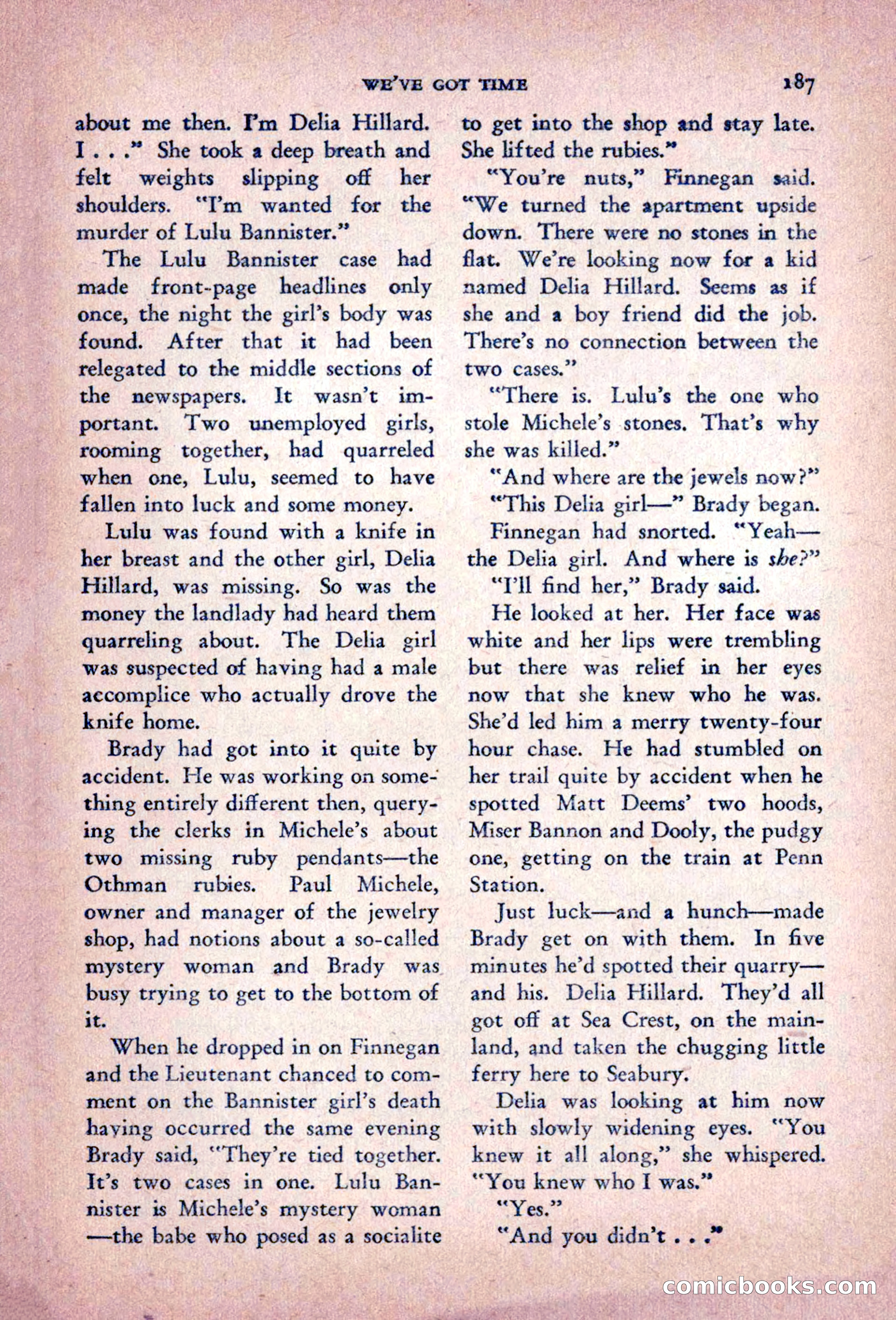 The Saint Detective Magazine — page 189 of 196