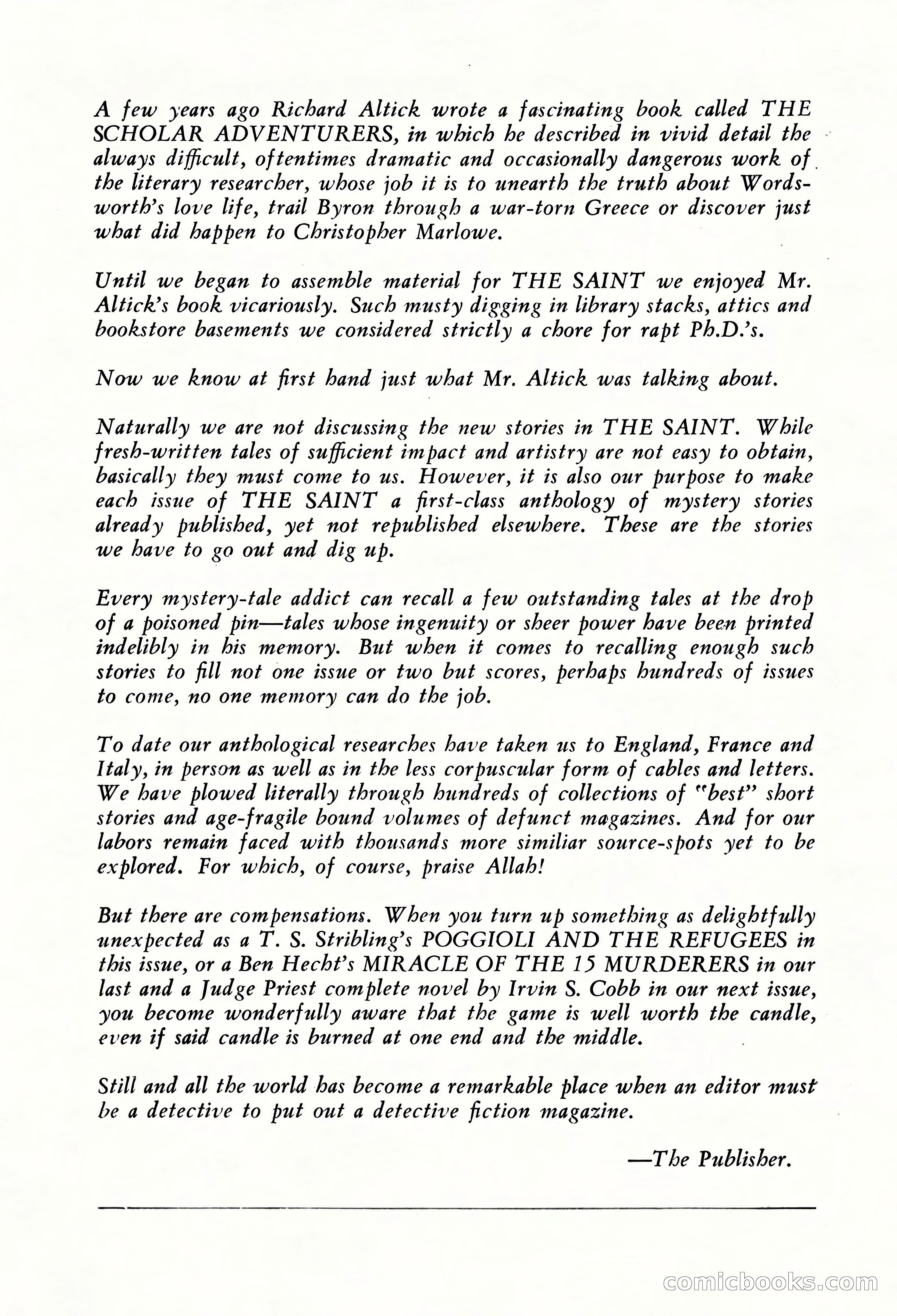 The Saint Detective Magazine — page 195 of 196