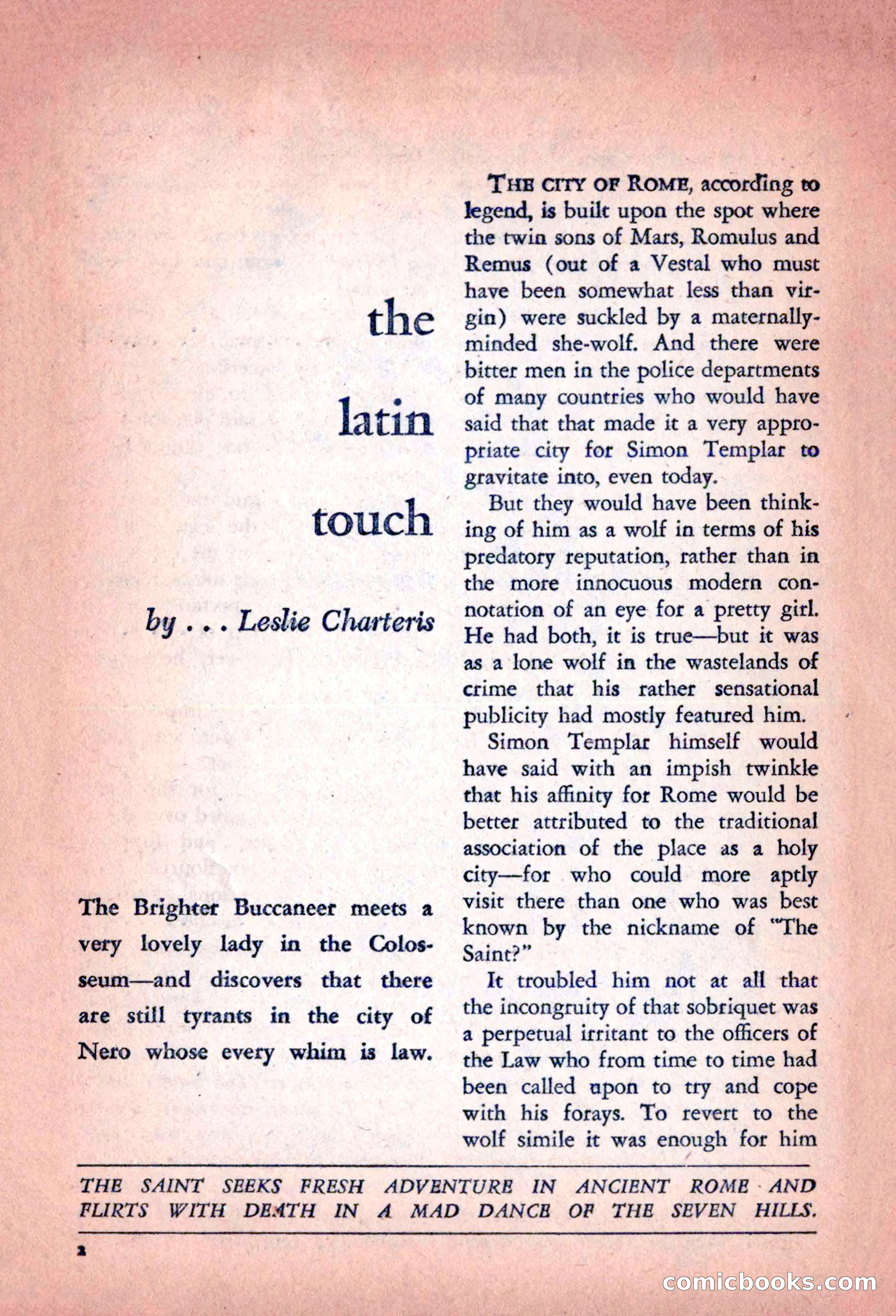 The Saint Detective Magazine — page 4 of 196