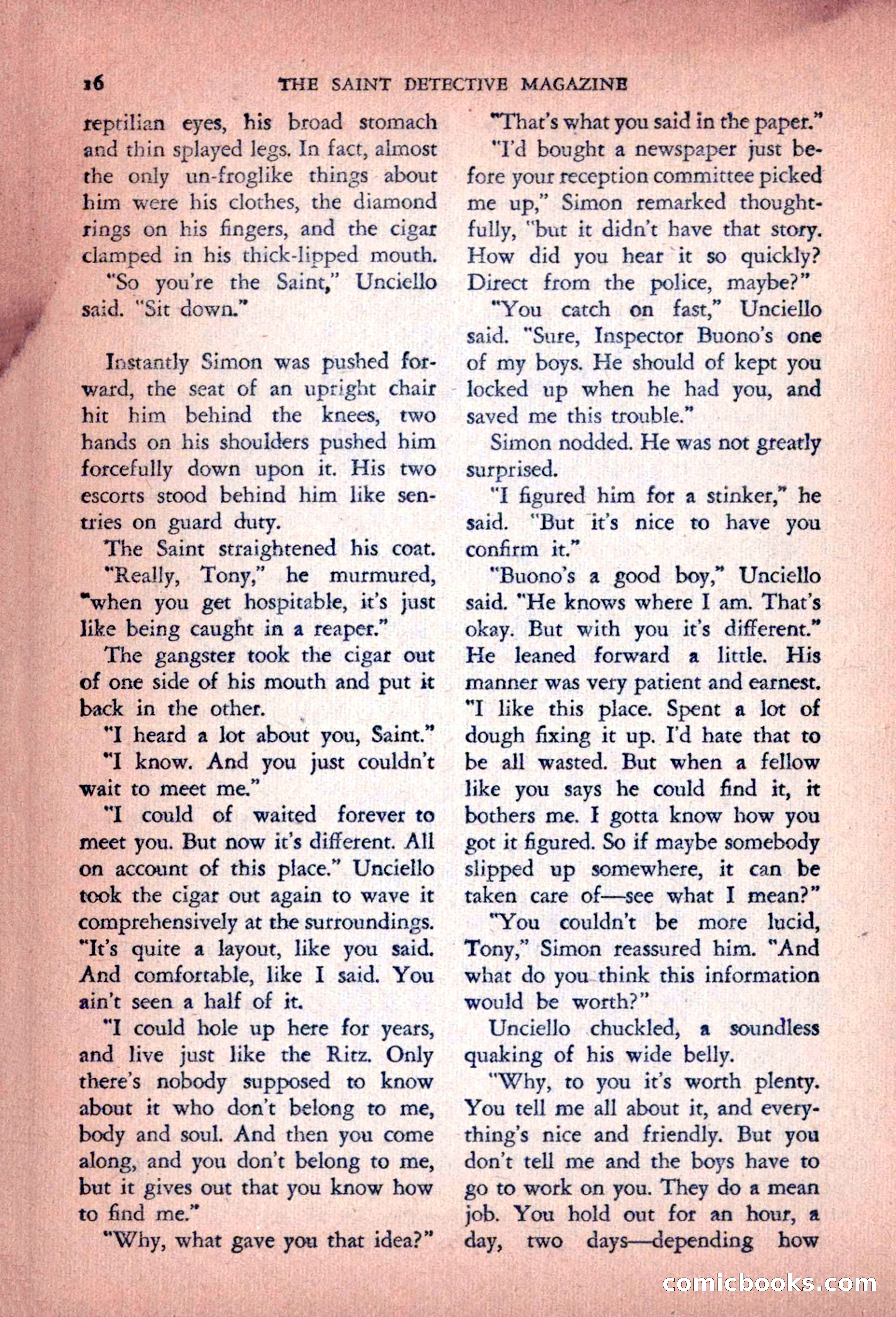 The Saint Detective Magazine — page 18 of 196