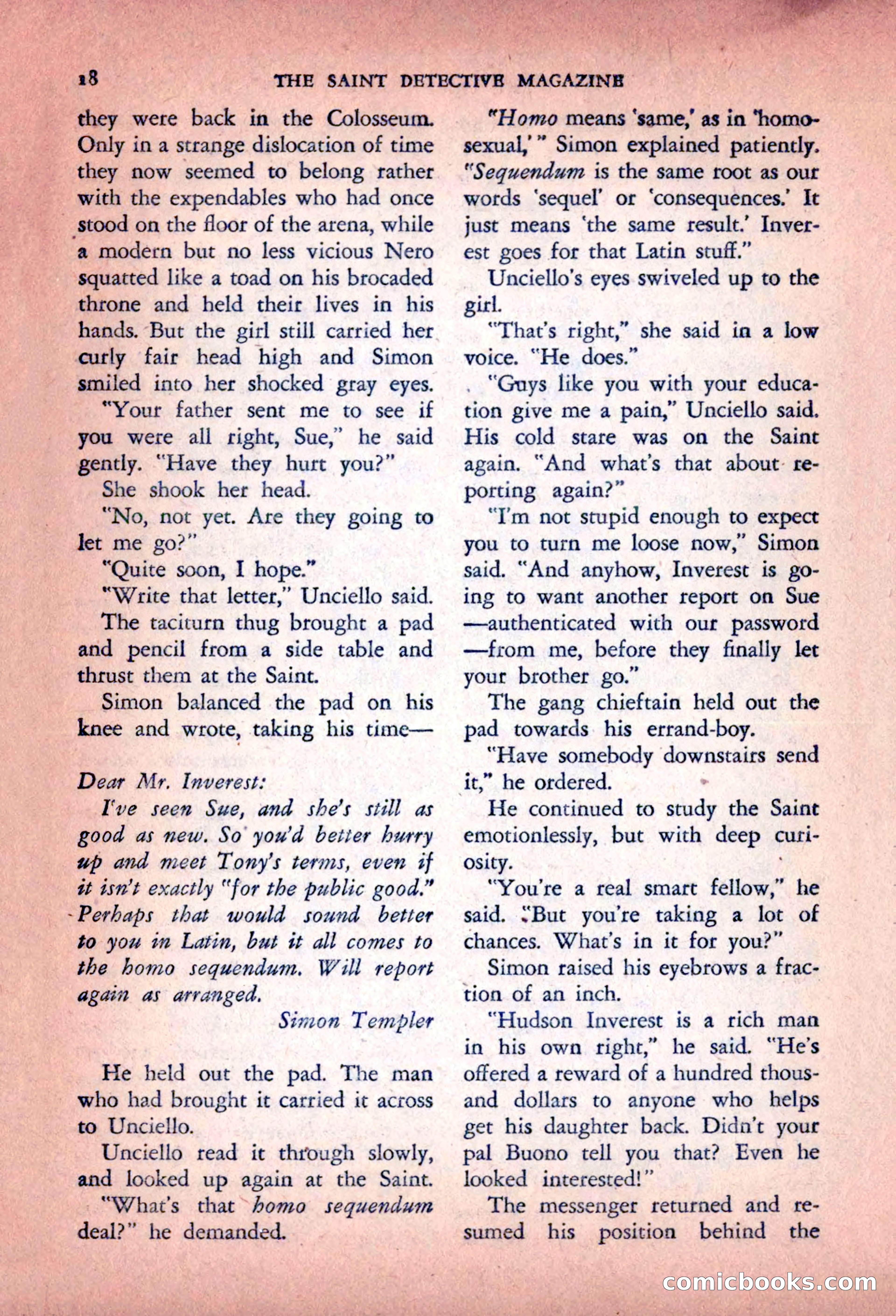 The Saint Detective Magazine — page 20 of 196